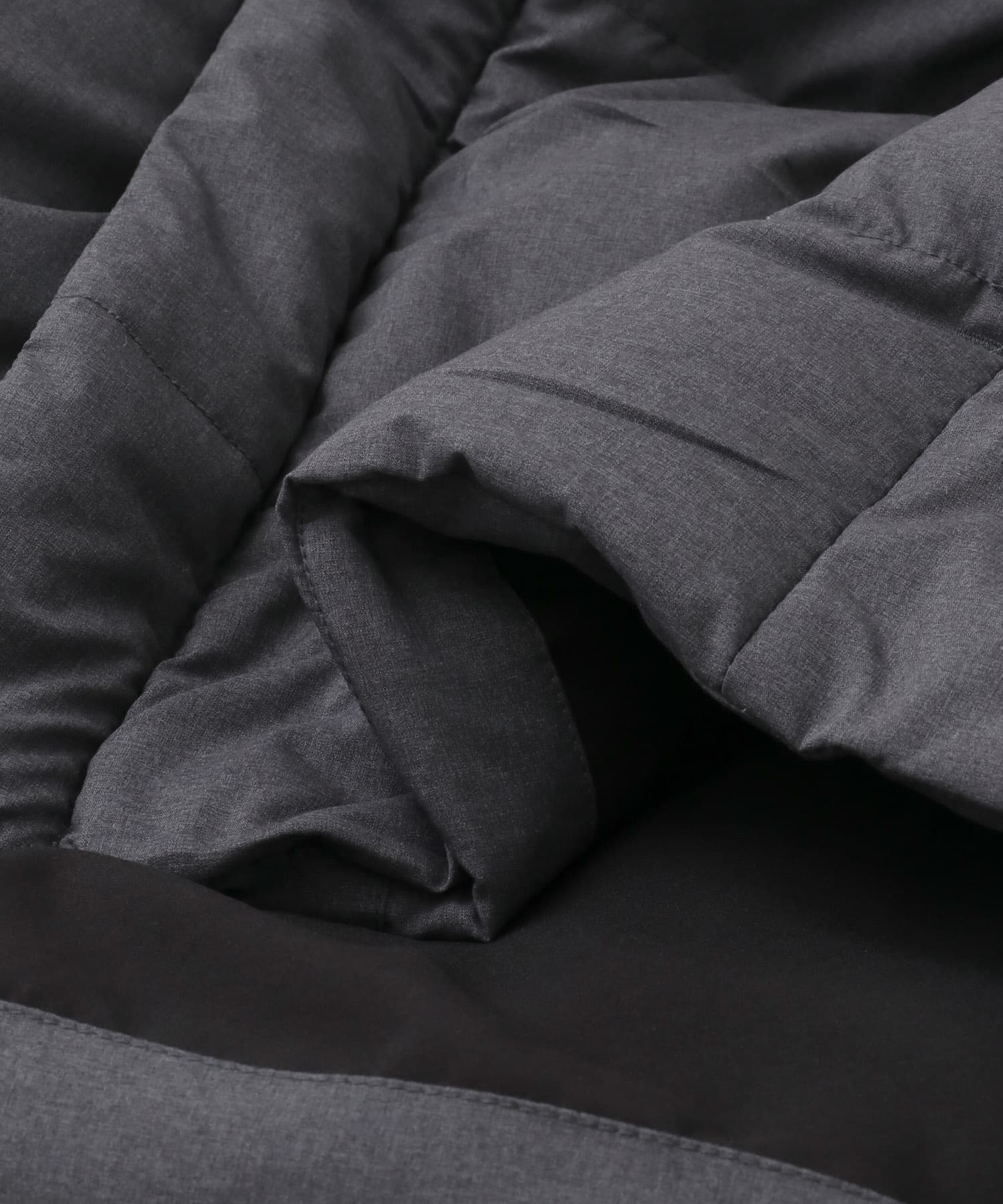 『MADE IN JAPAN』『XLサイズあり』スタンドグリーンダウンジャケット GRAY M