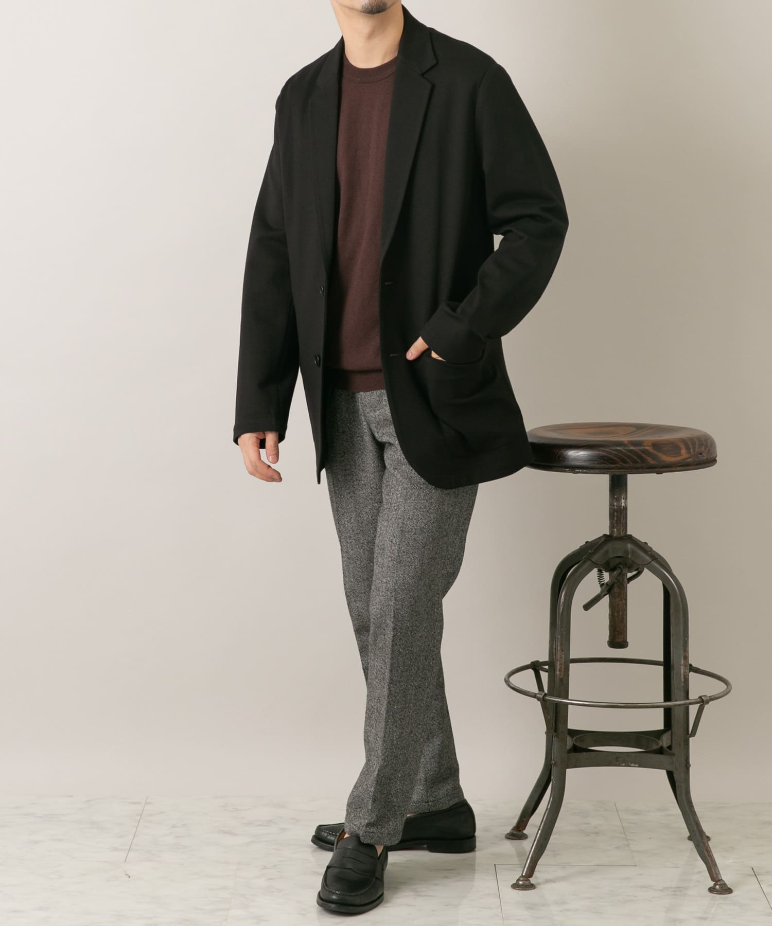 身長：172cm サイズ：L