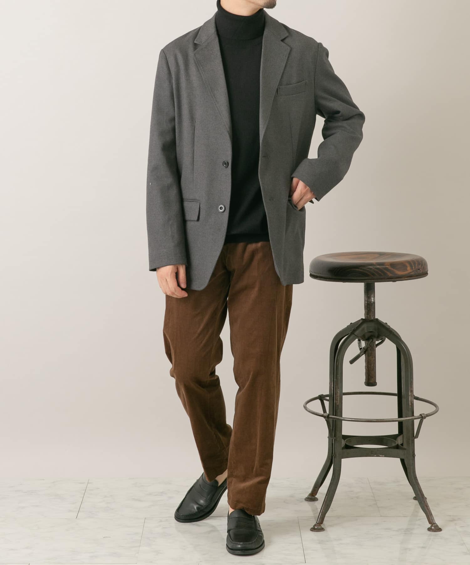 身長：172cm サイズ：L
