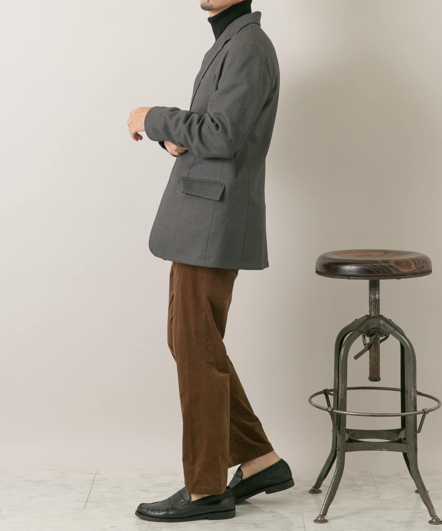 身長：172cm サイズ：L