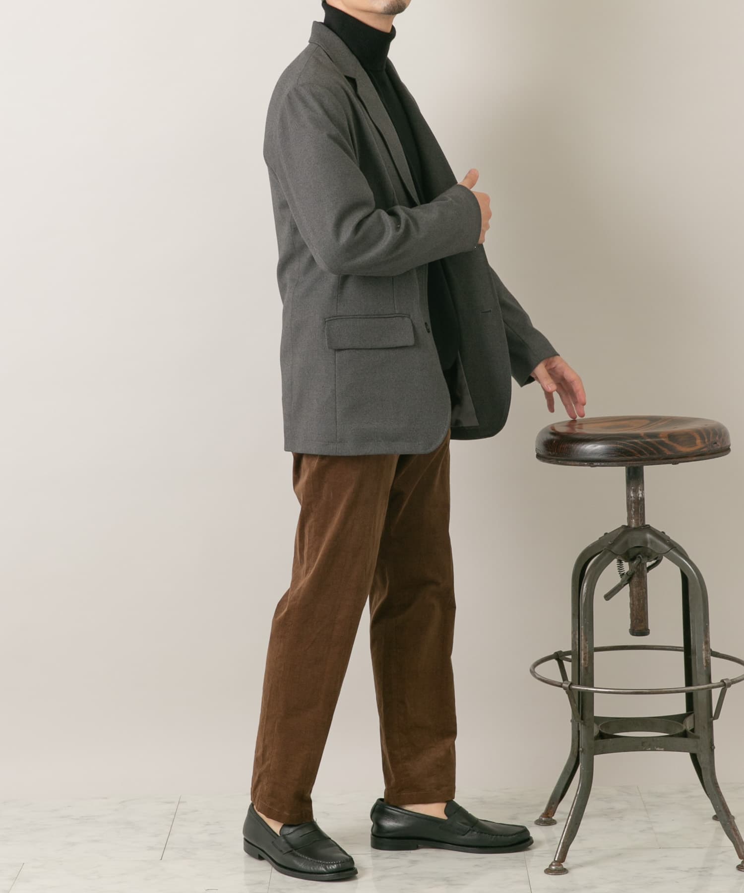 身長：172cm サイズ：L
