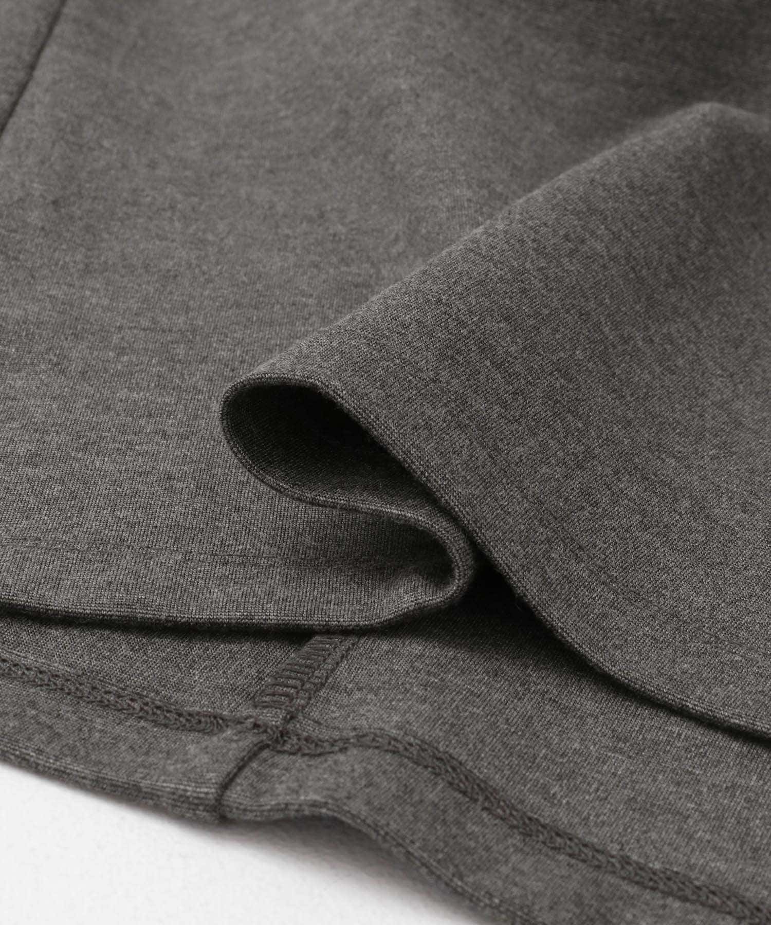 F by ROSSO　肩パットロングスリーブTシャツ GRAY FREE