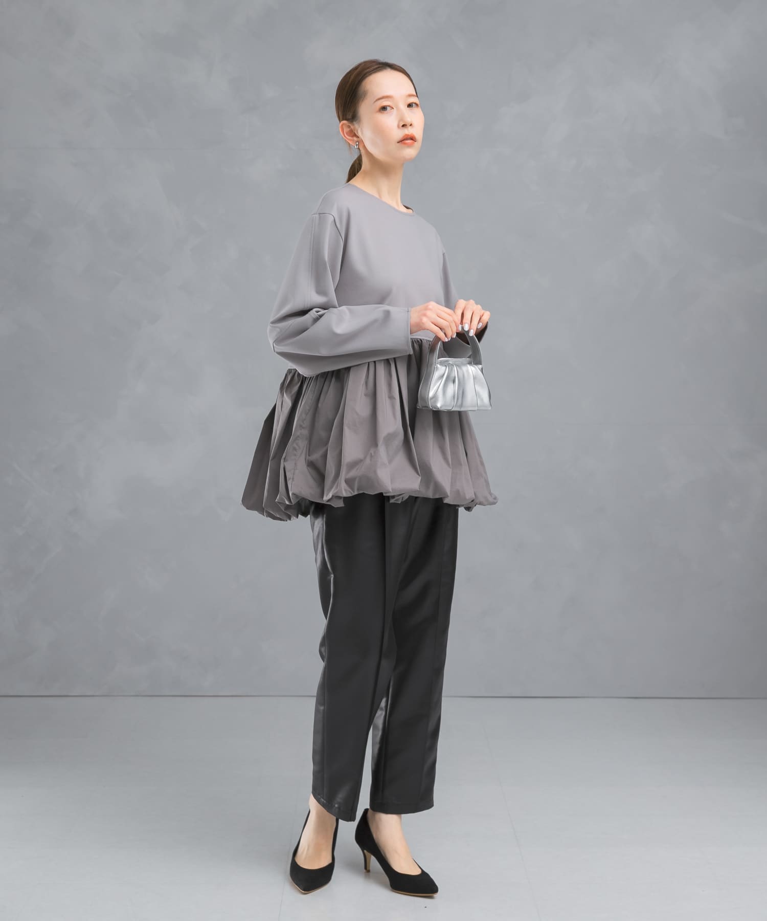 ドッキングバルーンプルオーバー(FREE GRAY×GRAY): トップス｜URBAN
