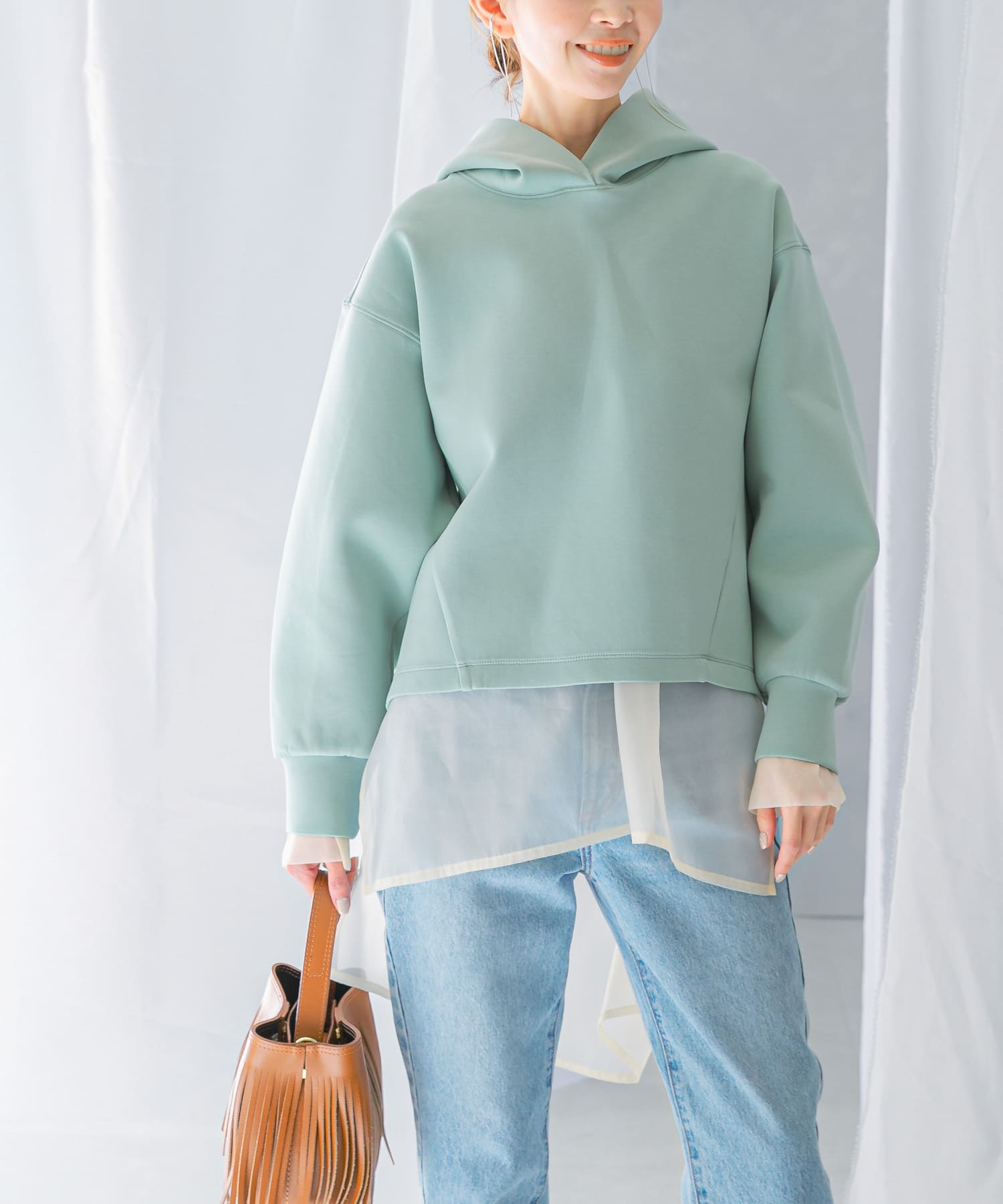 身長：165cm サイズ：FREE