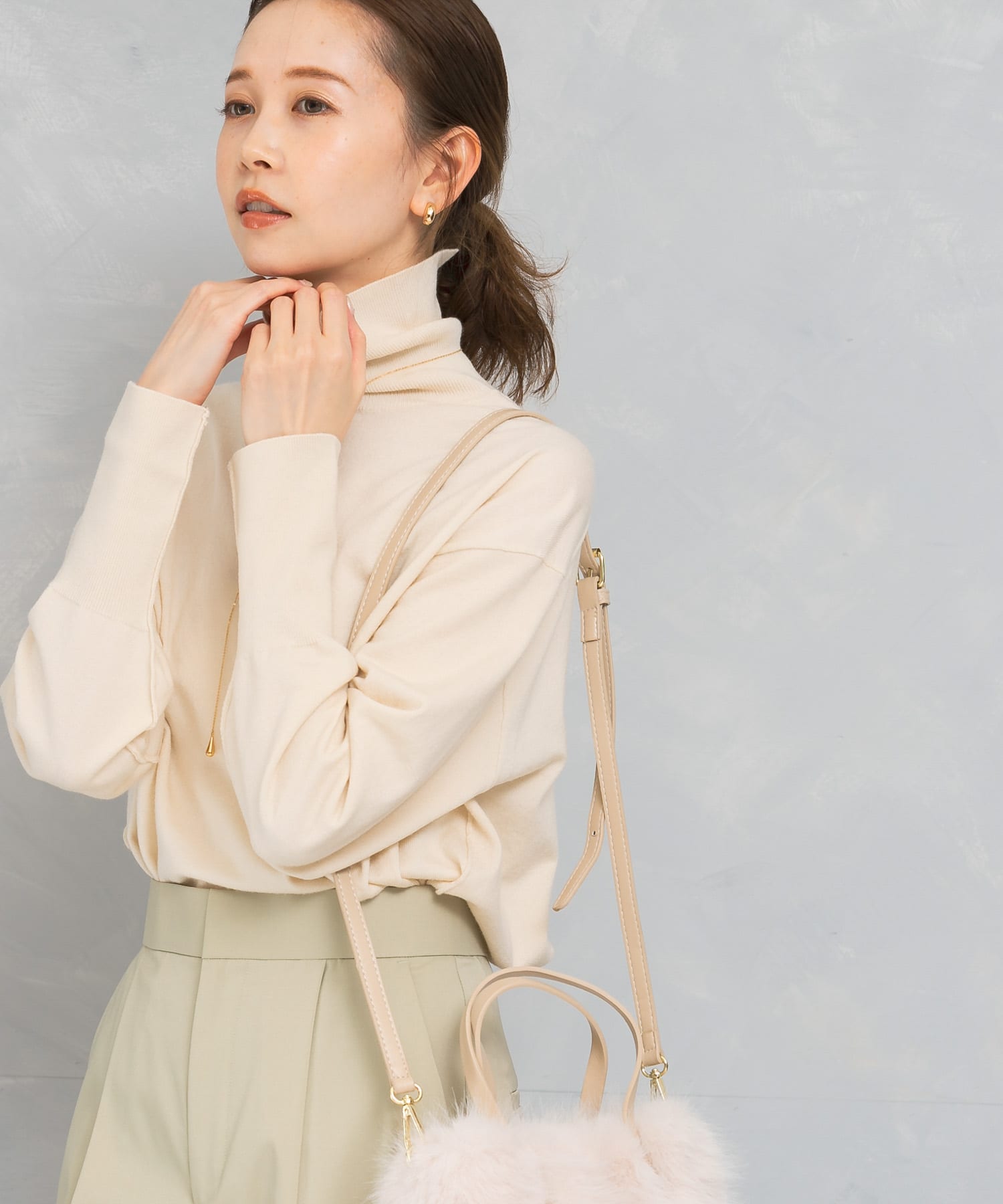 身長：165cm サイズ：FREE