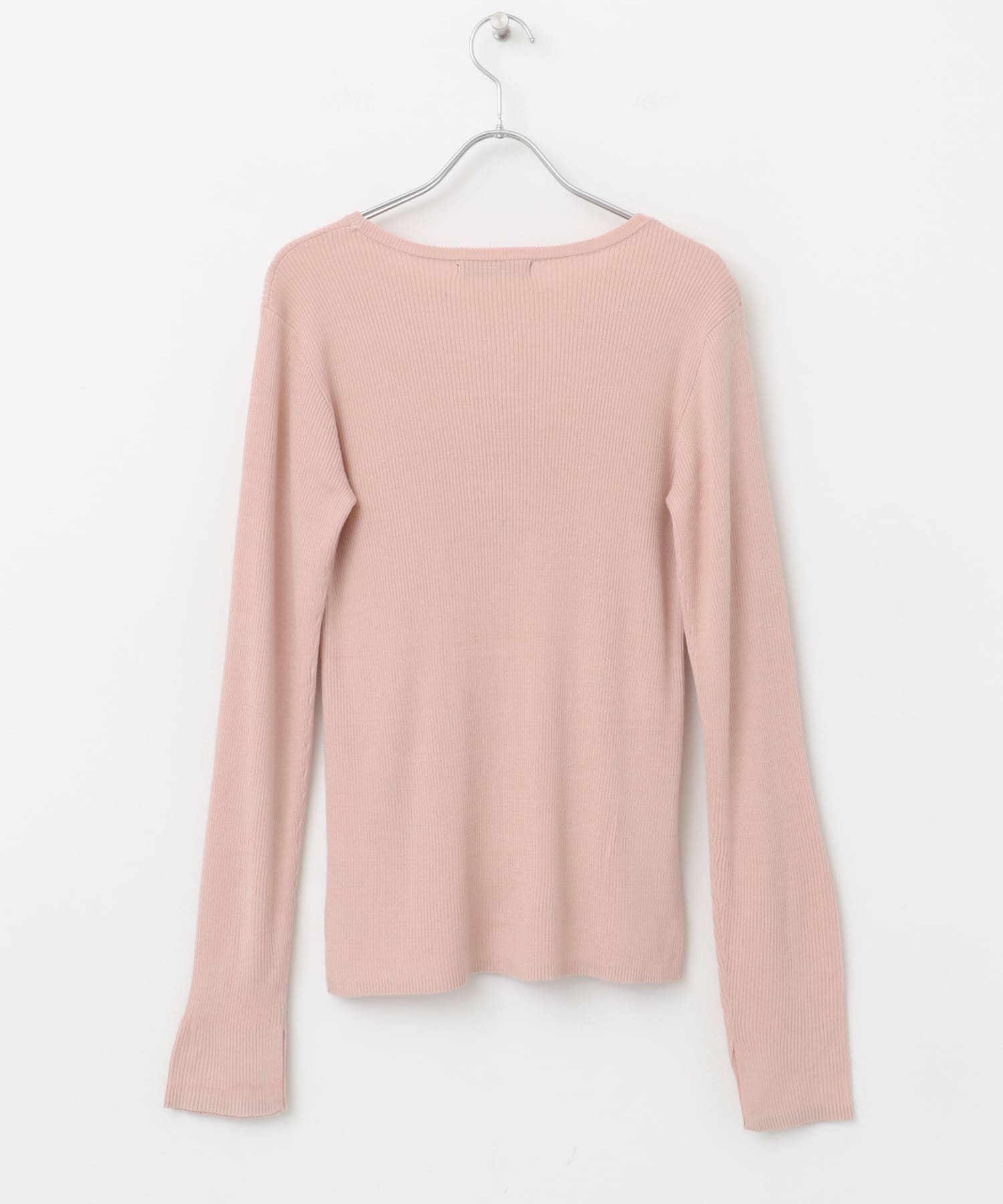 シルクリブニット PINK FREE
