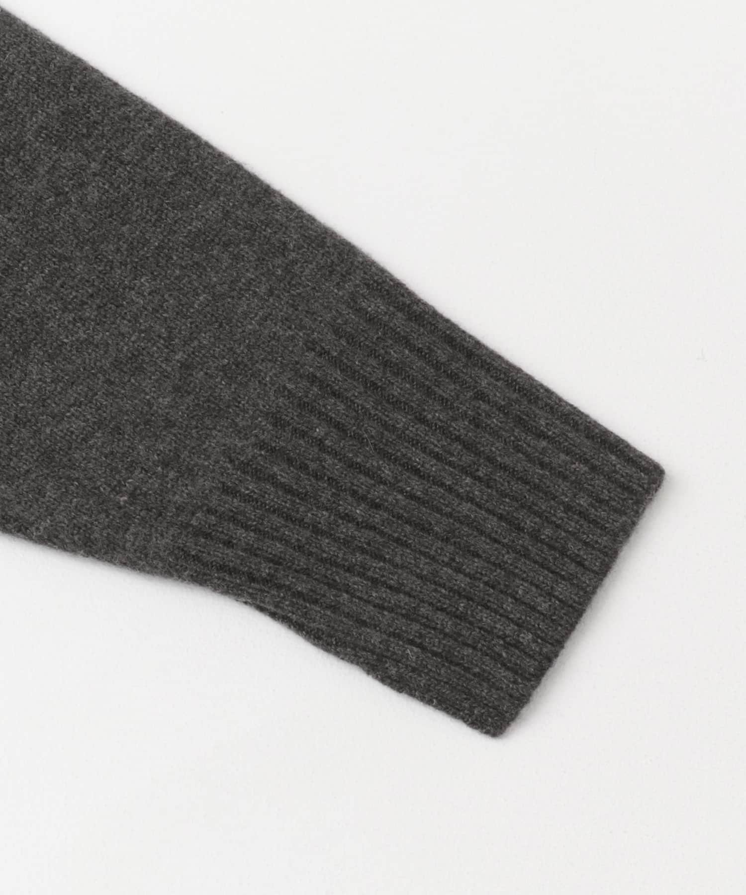 エクストラファインシームデザインニット CHARCOAL FREE