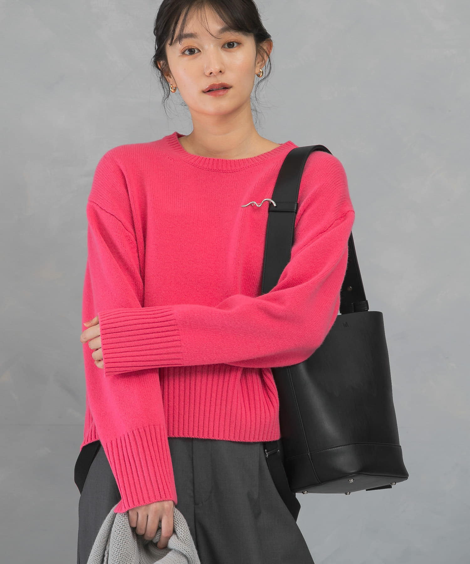 エクストラファインシームデザインニット(FREE PINK): トップス｜URBAN