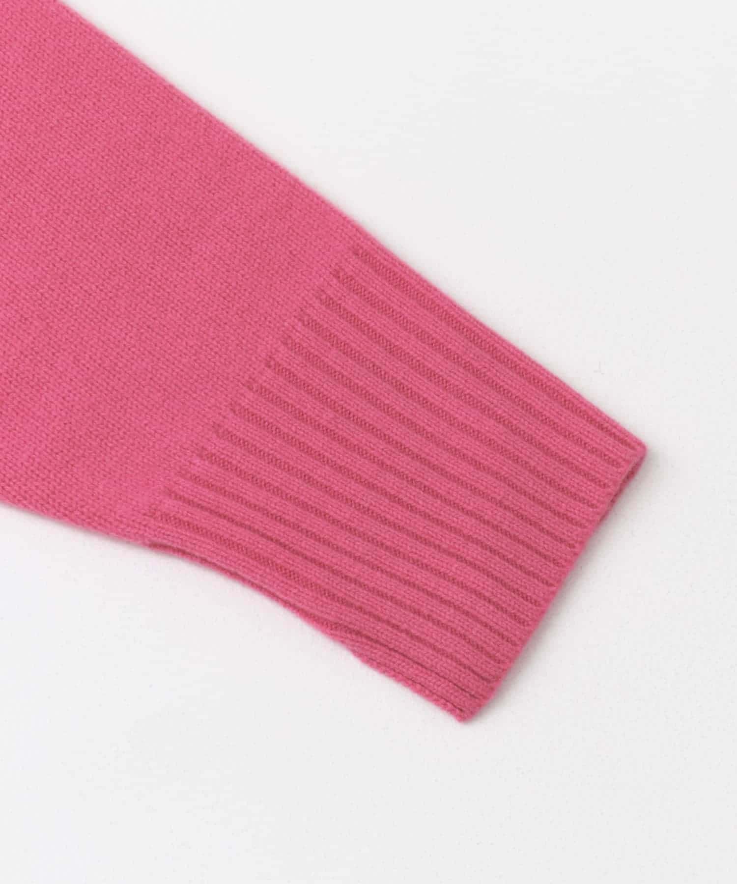 エクストラファインシームデザインニット PINK FREE