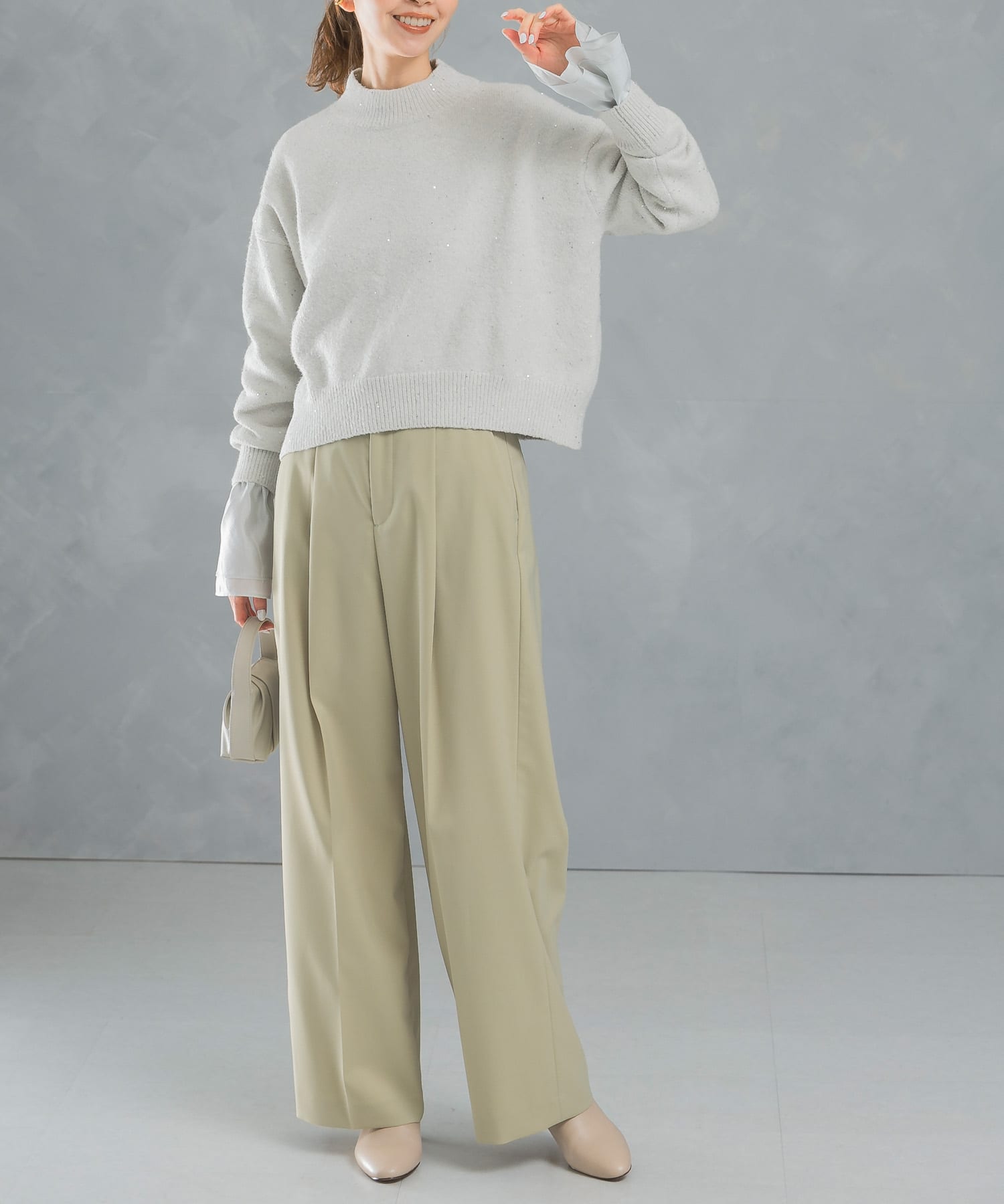 身長：165cm サイズ：FREE