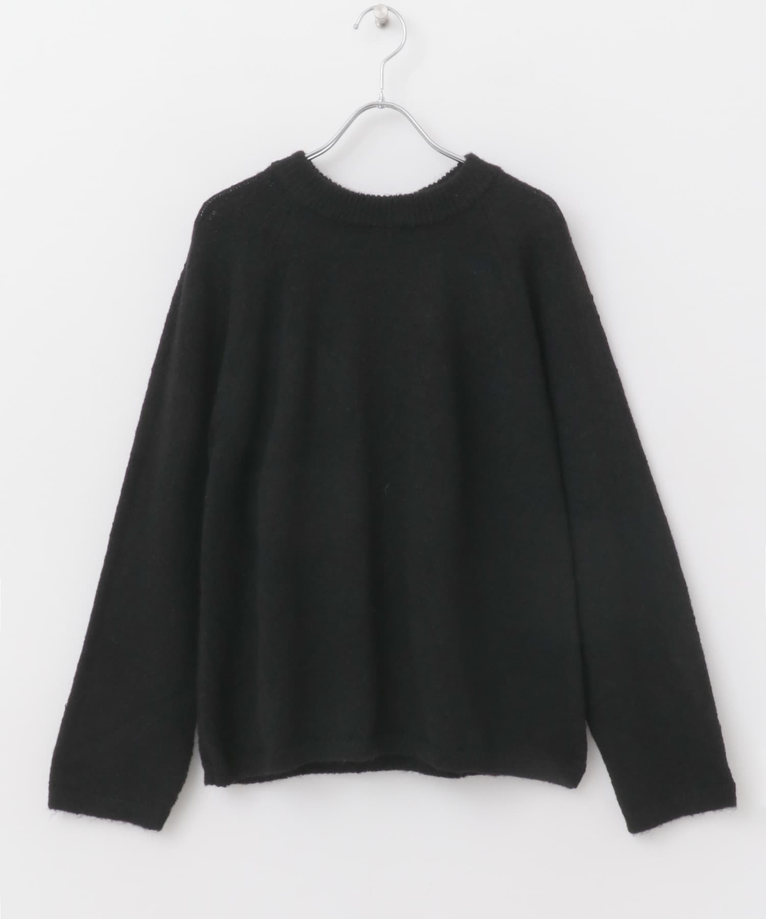 バックリボンニット BLACK FREE