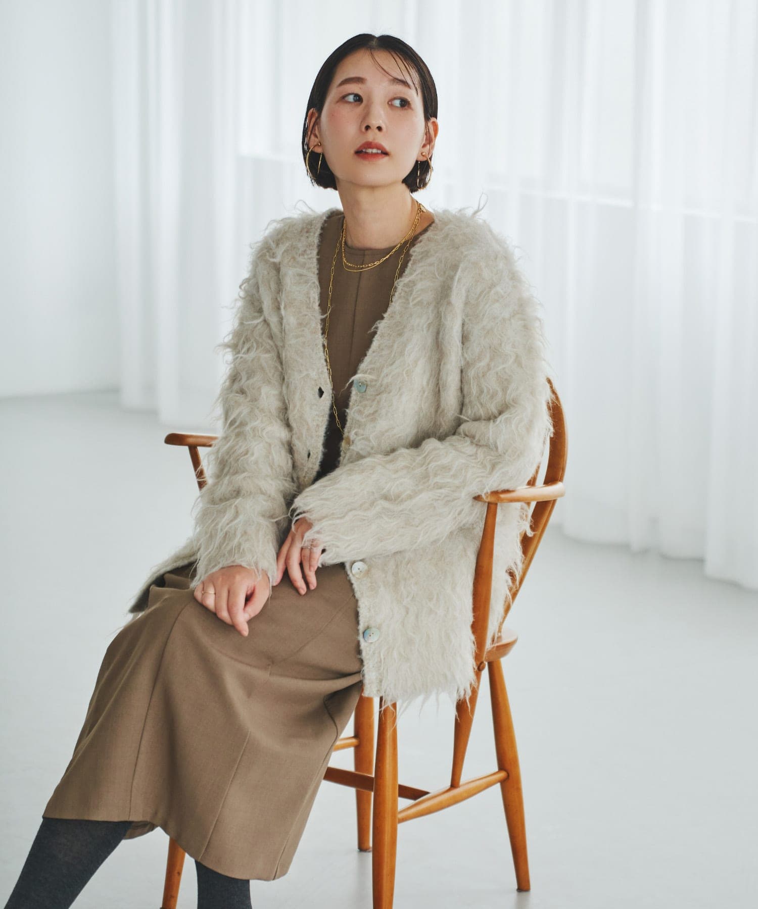 身長：164cm サイズ：FREE