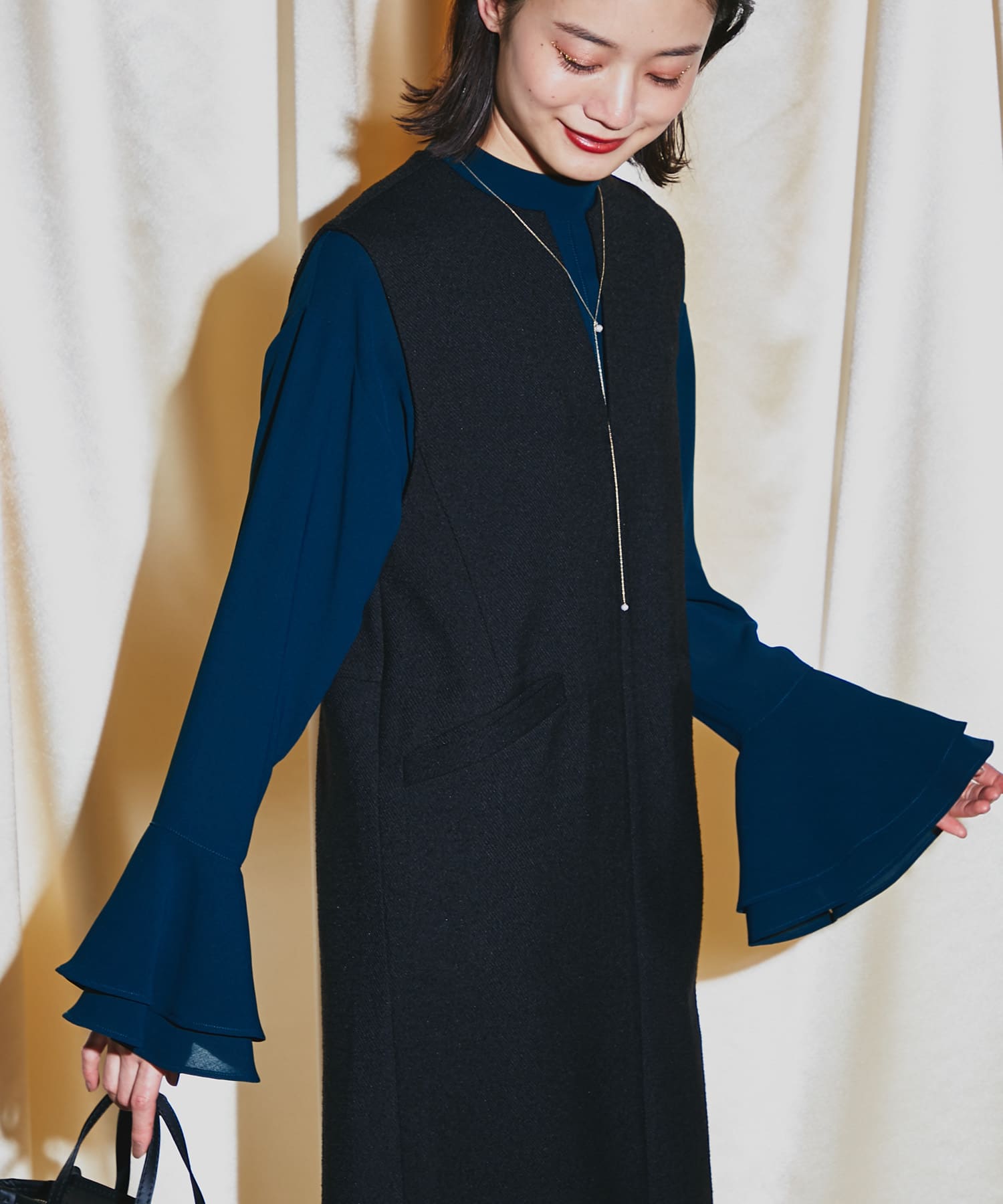身長：163cm サイズ：FREE