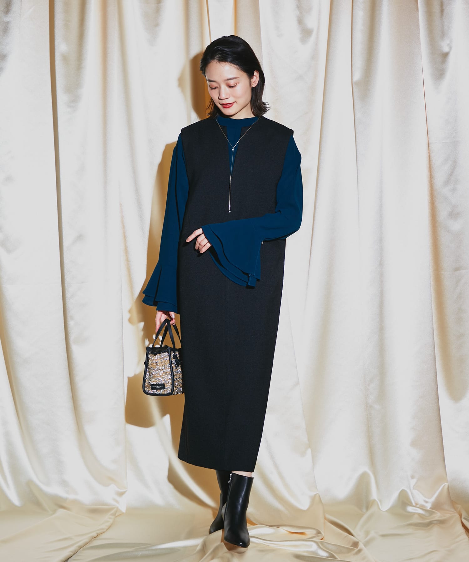 身長：163cm サイズ：FREE