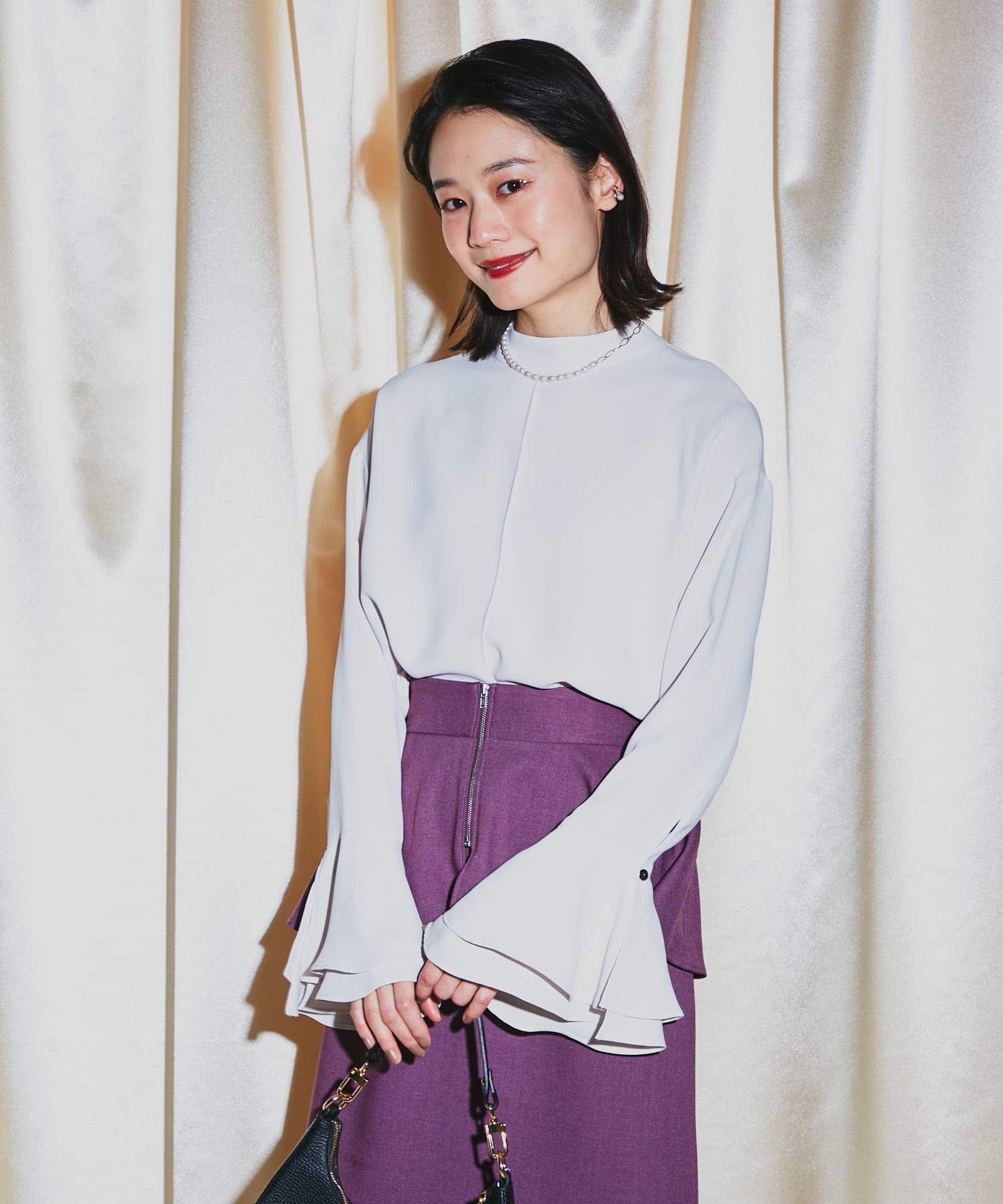 身長：163cm サイズ：FREE