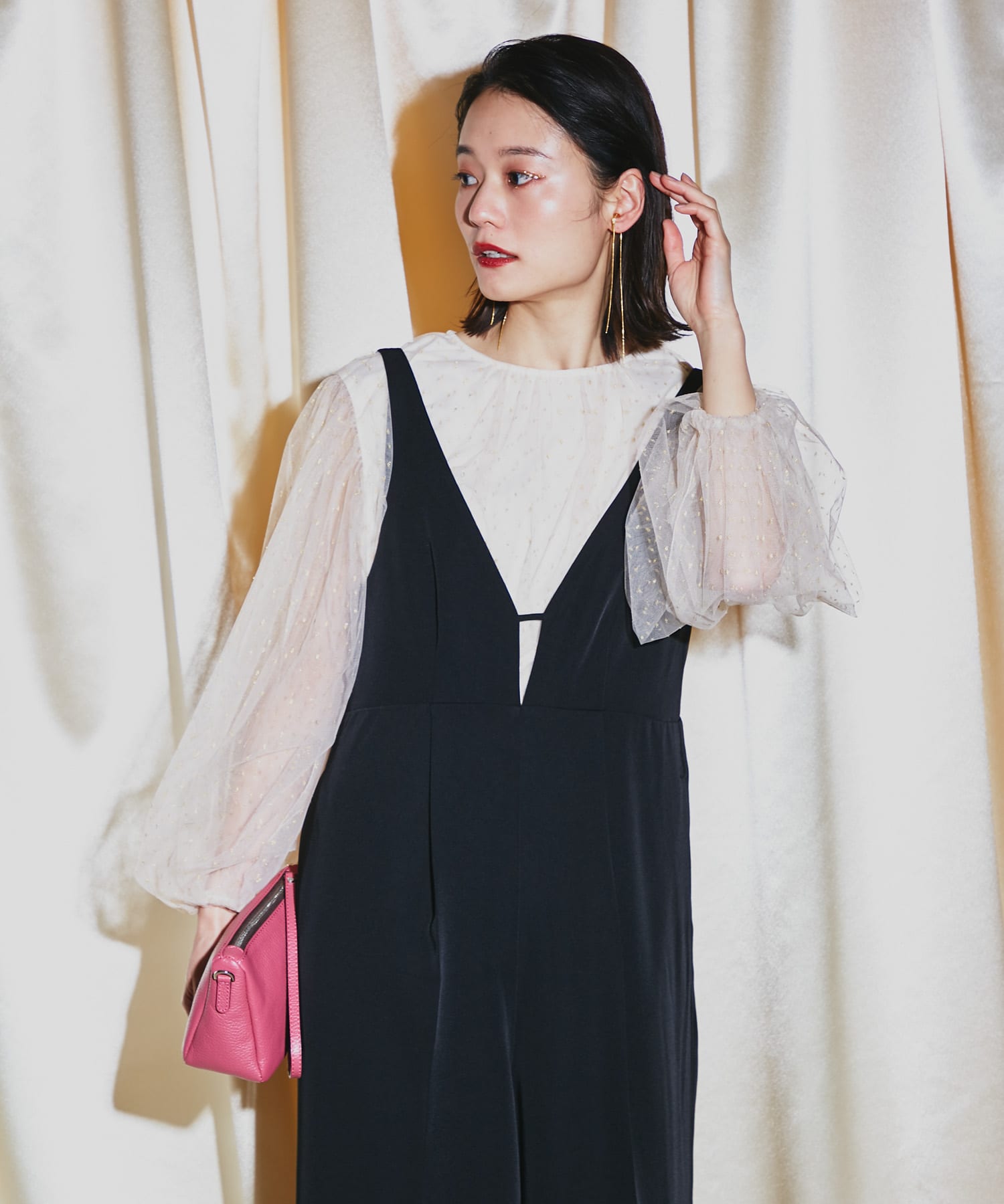 身長：163cm サイズ：FREE