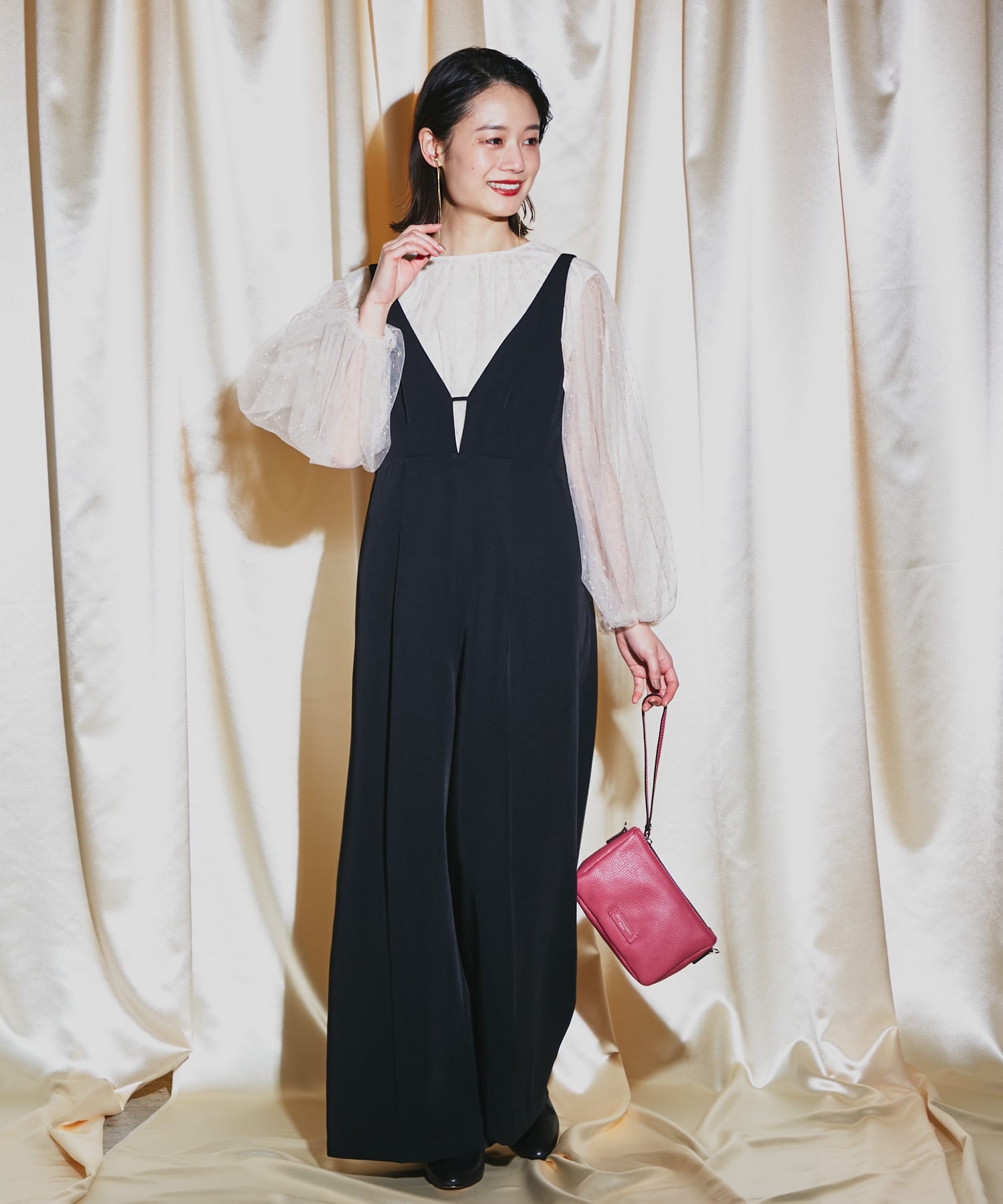 身長：163cm サイズ：FREE
