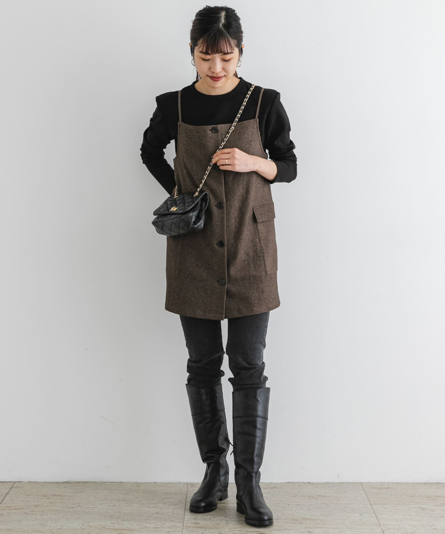 身長：163cm サイズ：FREE