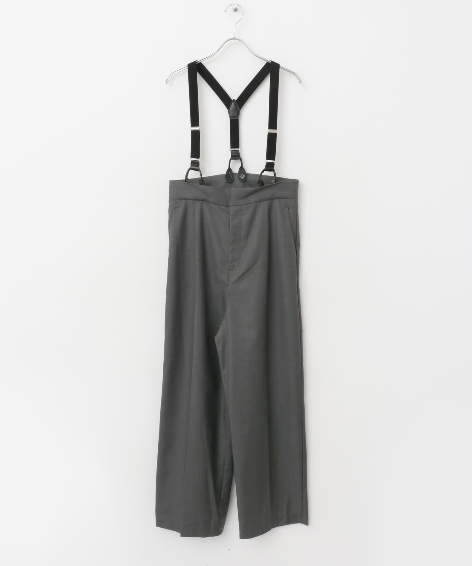 サスペンダーパンツ gray 36