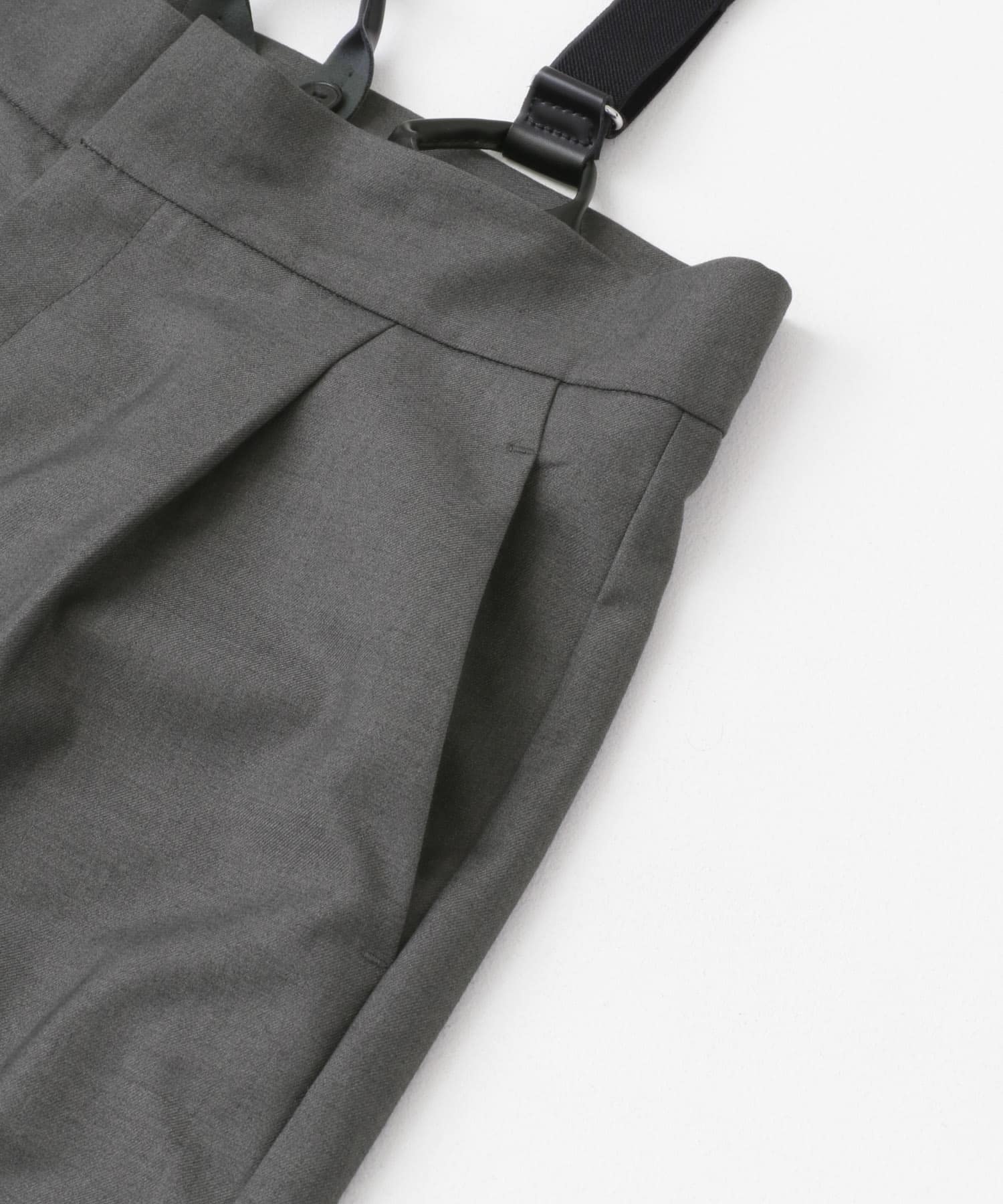 サスペンダーパンツ gray 36