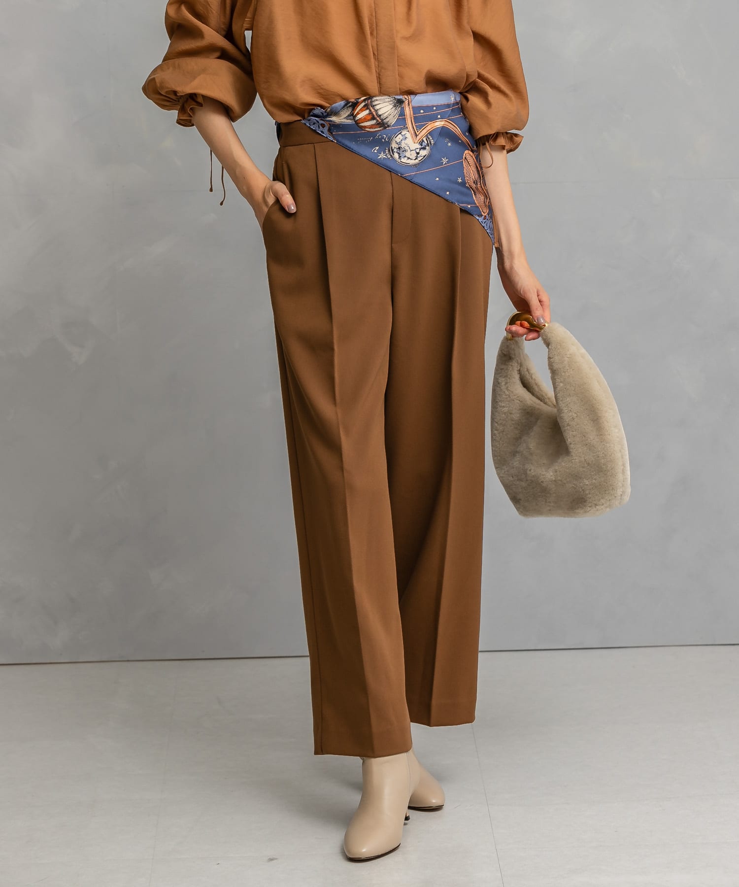 brown