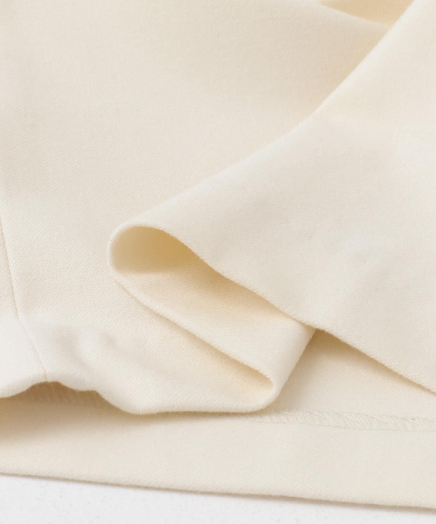 DONEEYU　両面起毛セミワイドパンツ offwhite 36