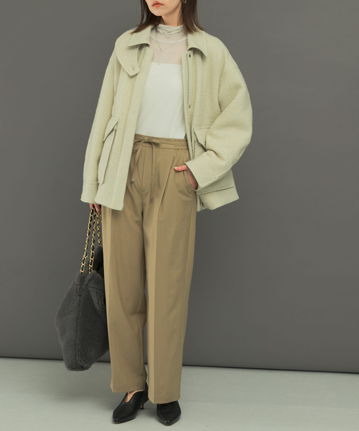 身長：165cm サイズ：38