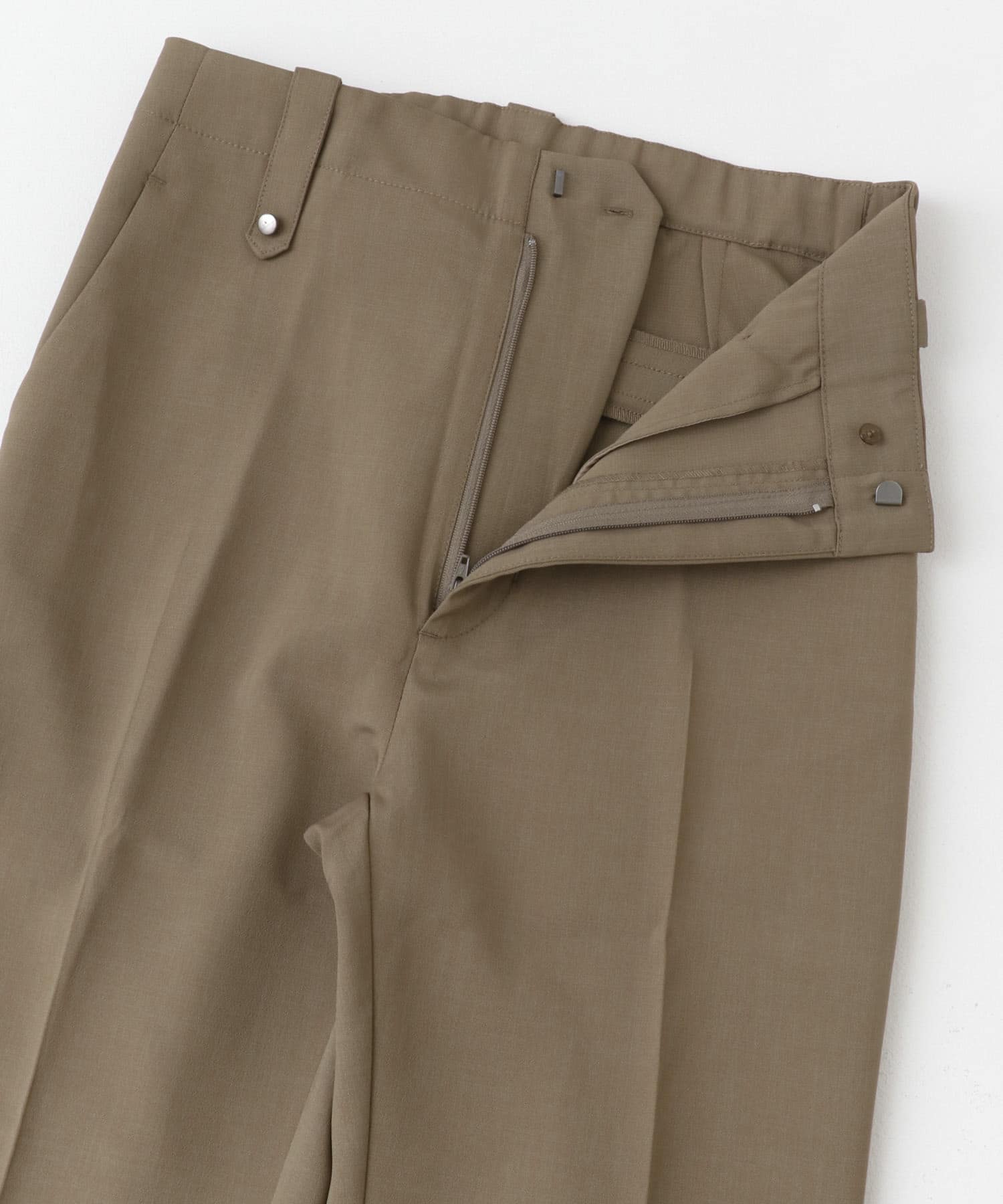 ウォッシャブルフレアパンツ BEIGE 36