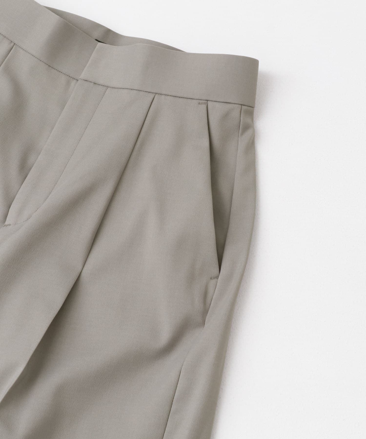 ハイウエストワイドスラックス GRAY 34