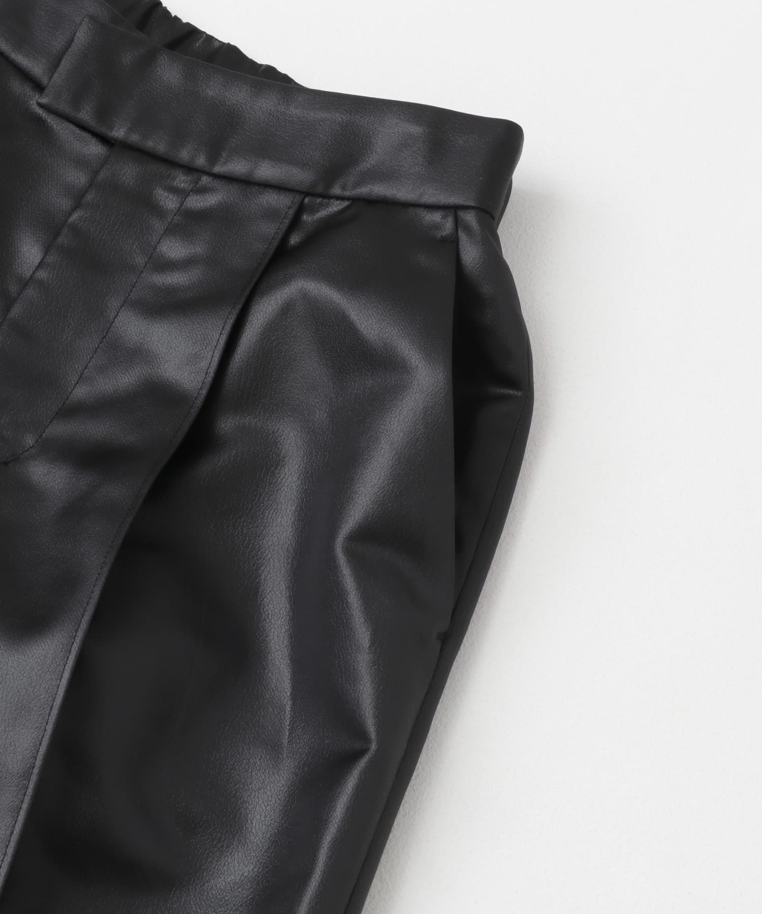 レザーライクパンツ BLACK 36