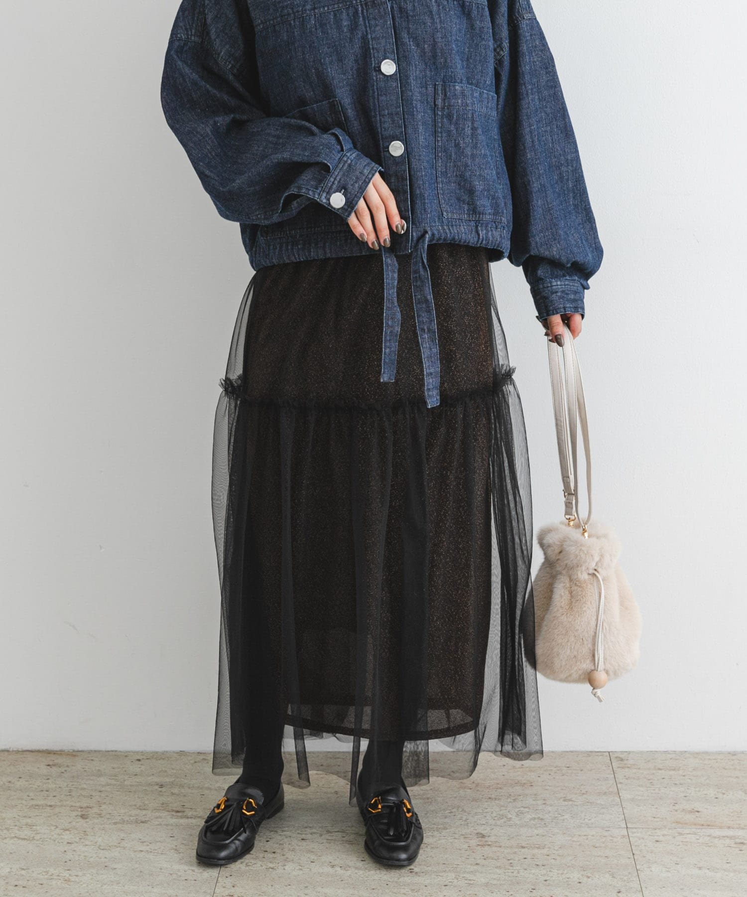 身長：163cm サイズ：FREE