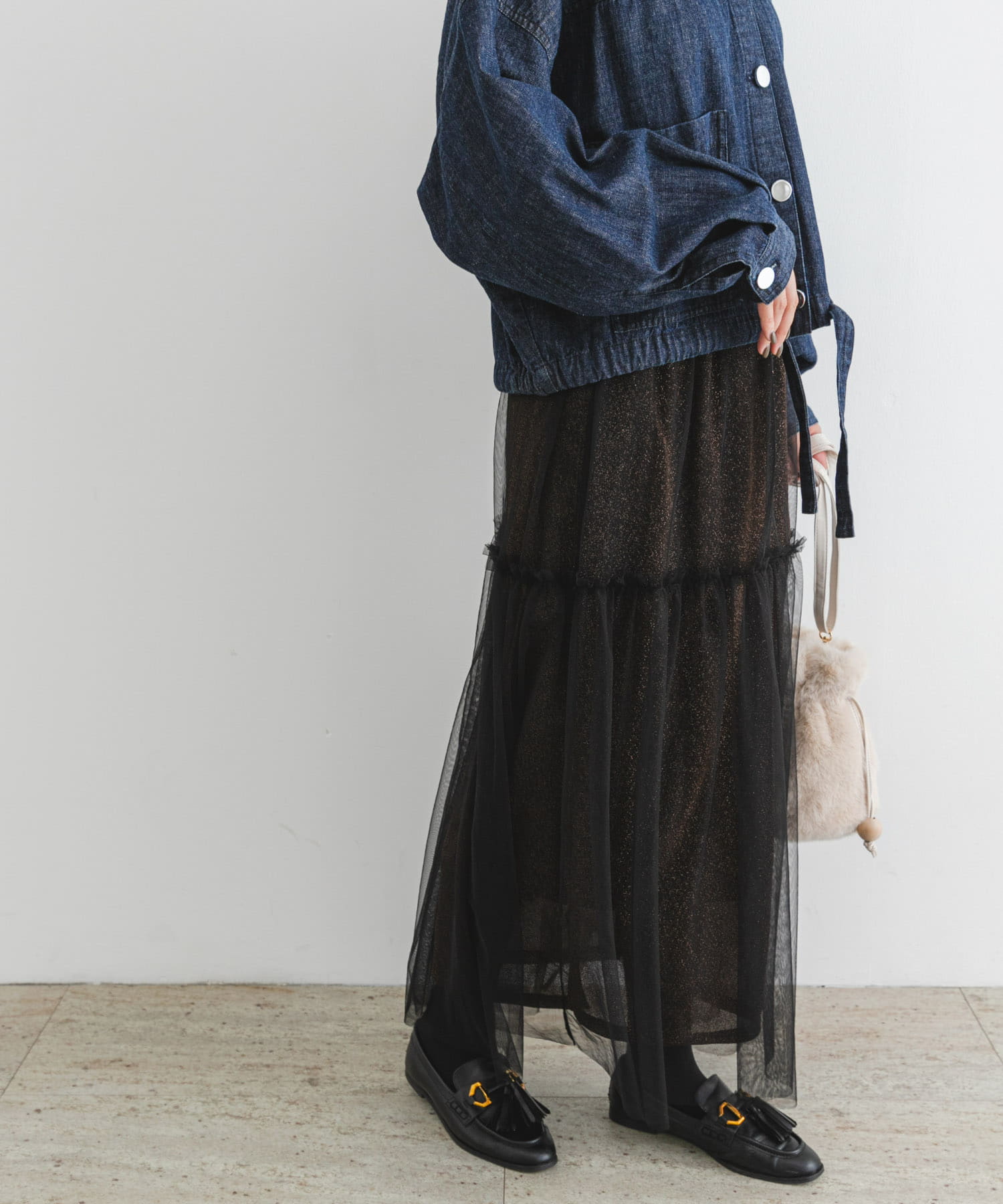 身長：163cm サイズ：FREE