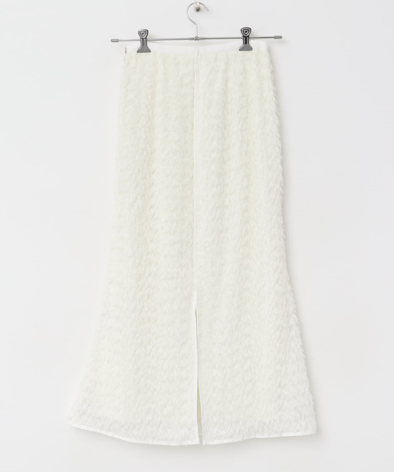 ラメカットジャガードスカート OFF WHITE 36