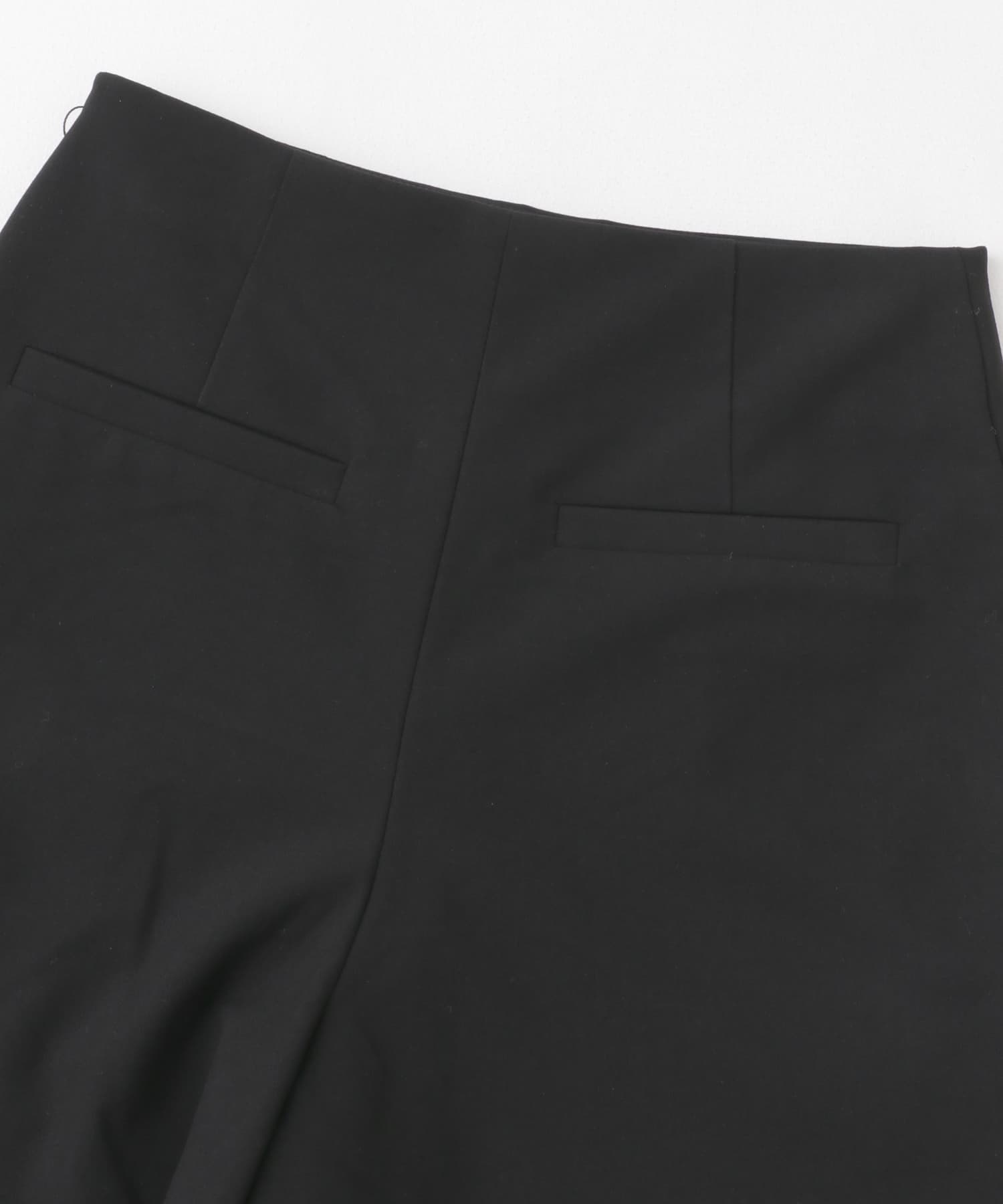 ウールライクスリットミニスコート BLACK 36