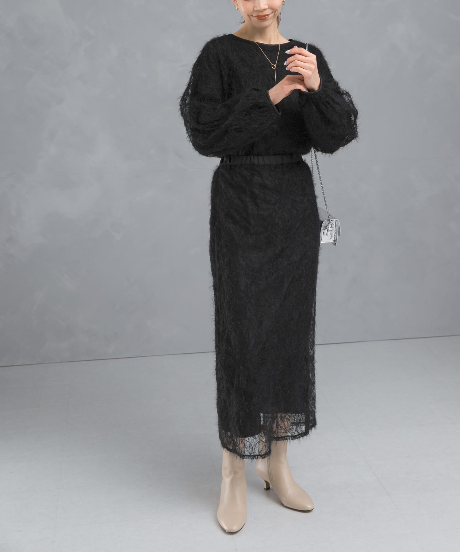 身長：165cm サイズ：FREE