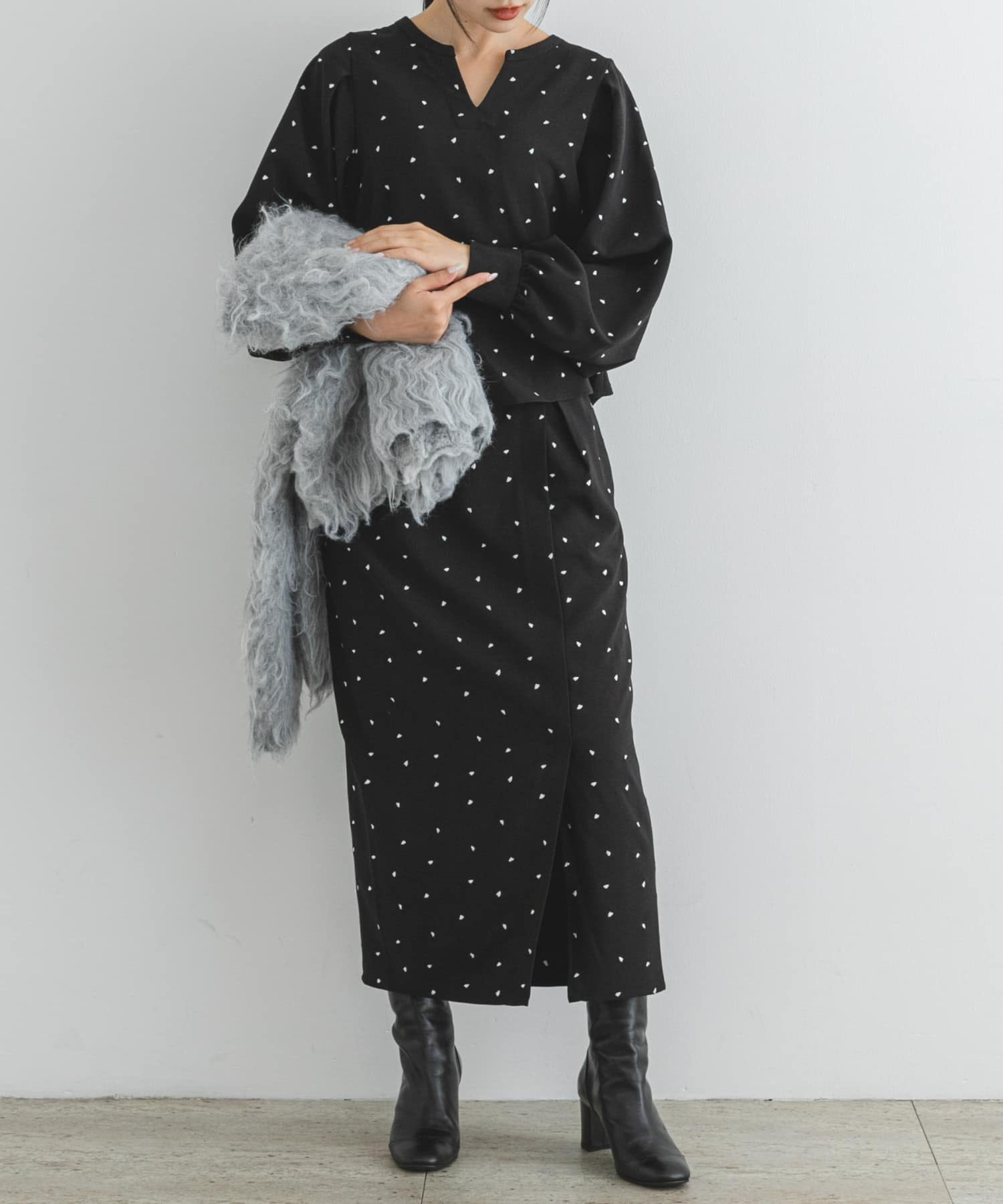 身長：158cm サイズ：FREE