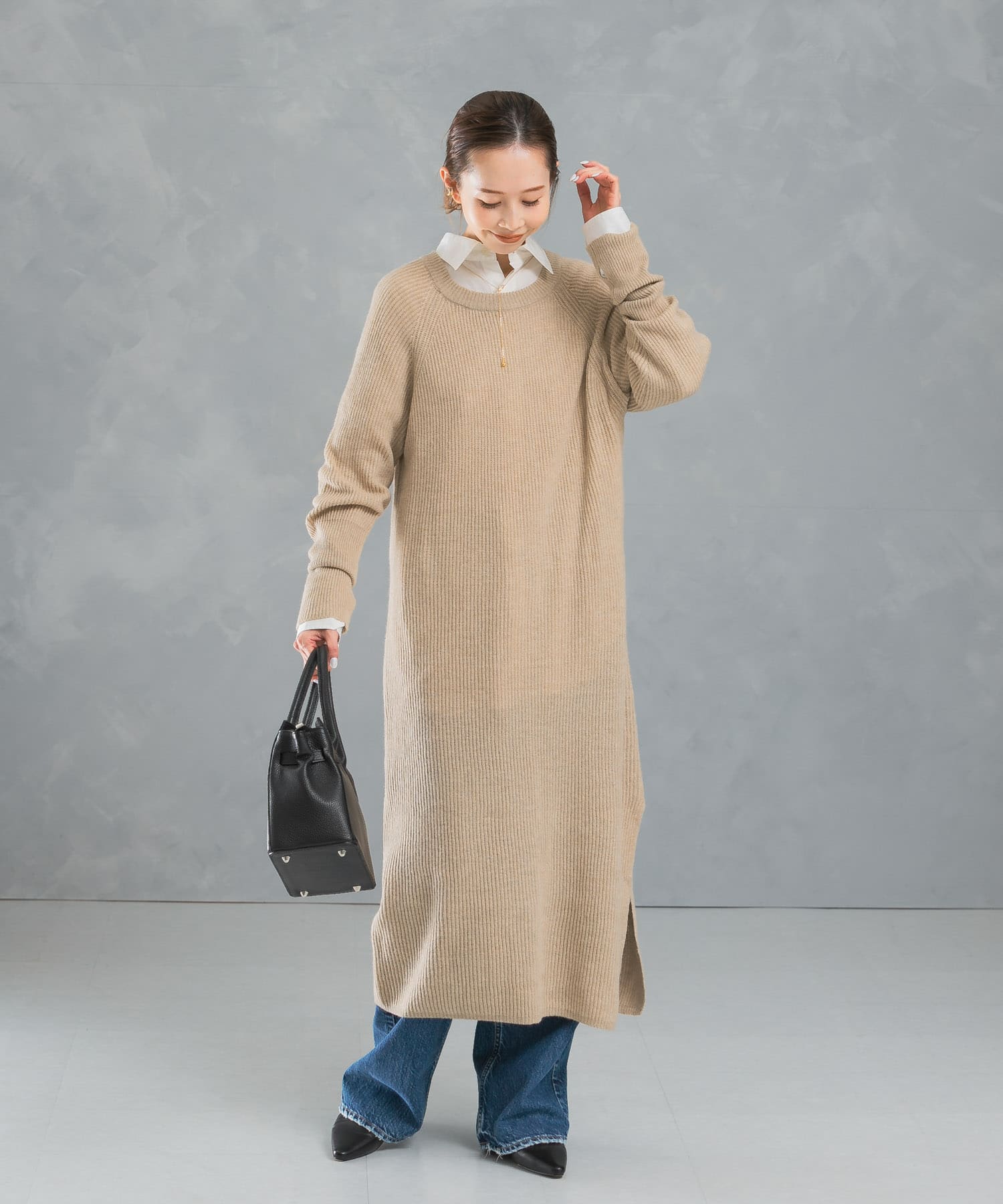 身長：165cm サイズ：FREE