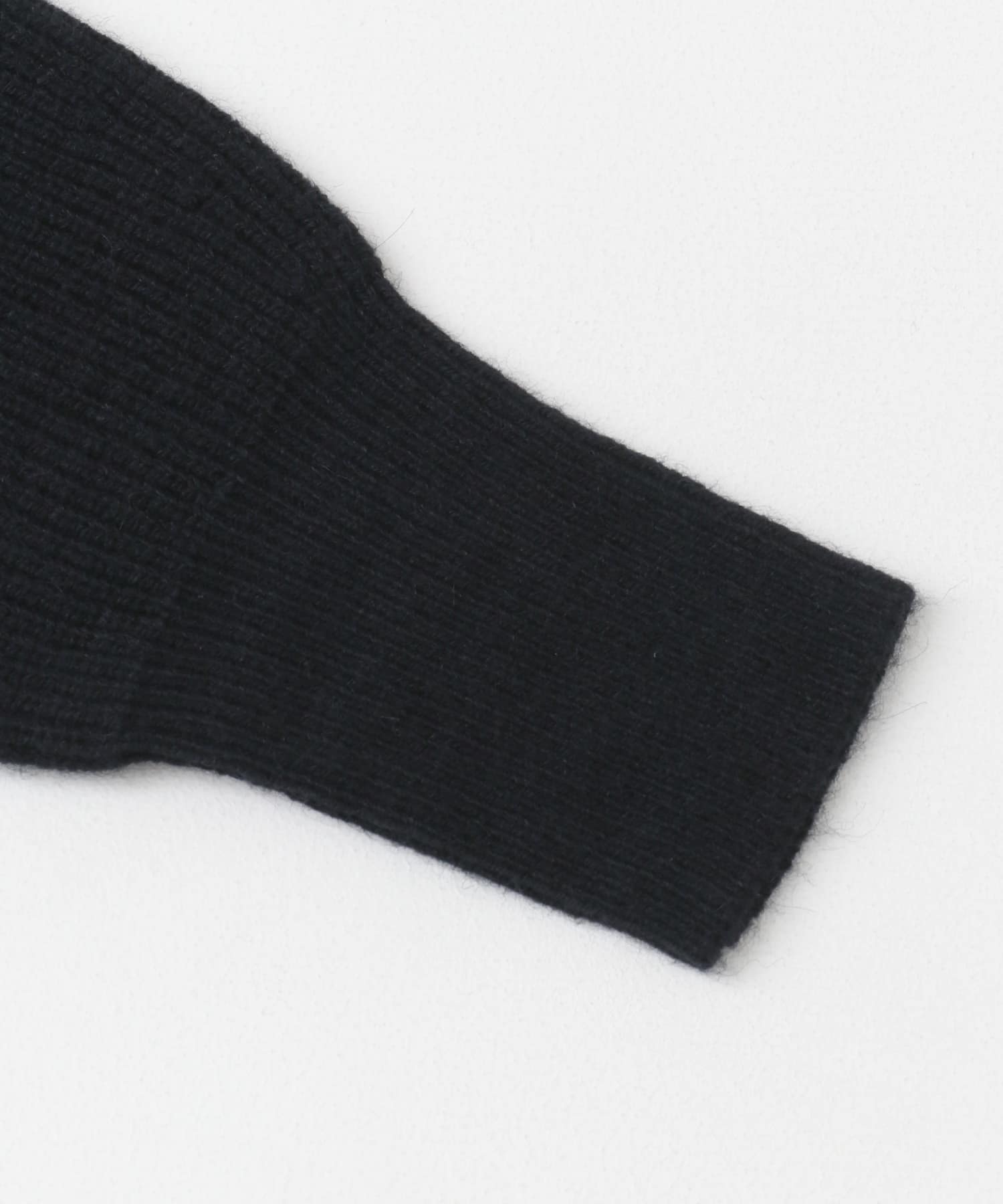 『WEB限定』畦ニットミニワンピース BLACK FREE