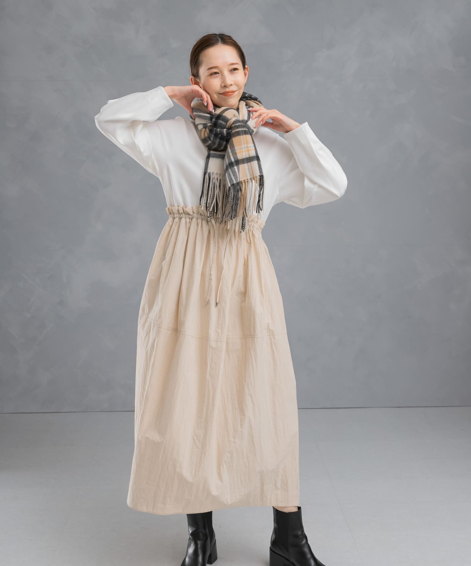 身長：165cm サイズ：FREE