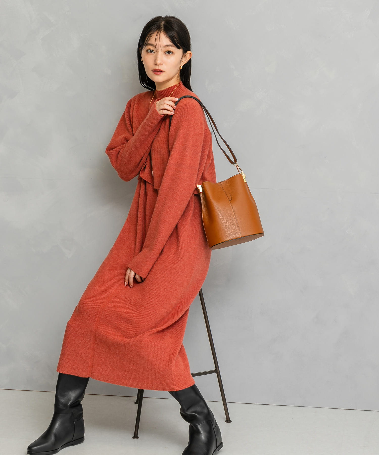 身長：165cm サイズ：FREE