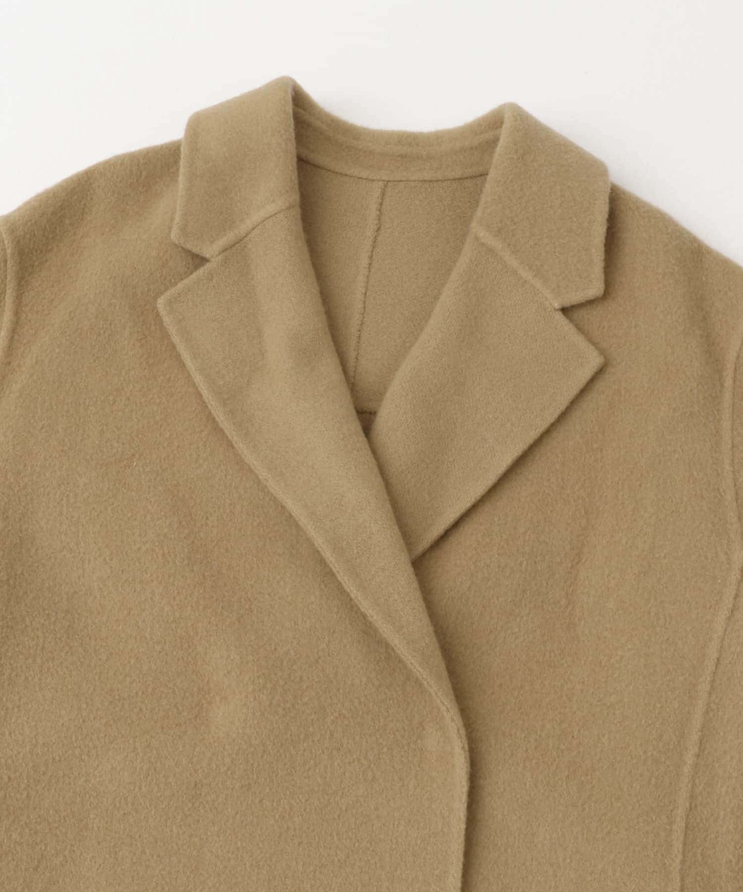 ウールカシミヤリバーチェスターコート BEIGE FREE