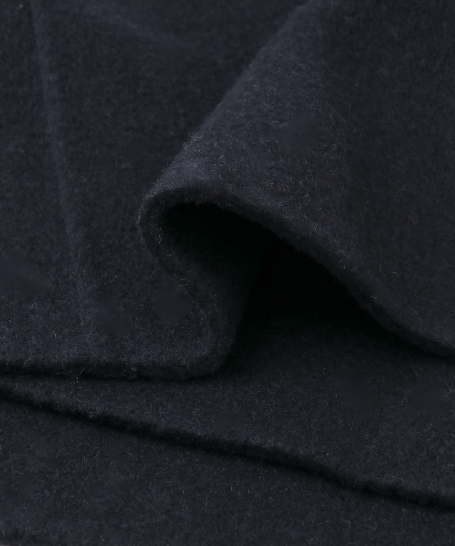 ウールカシミヤリバーチェスターコート NAVY FREE