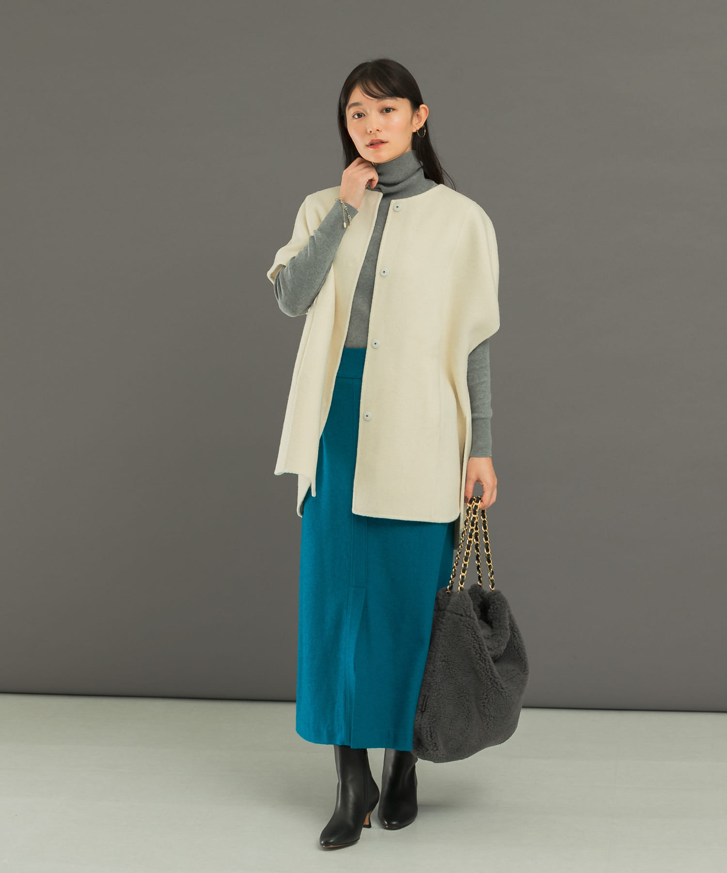 身長：165cm サイズ：FREE