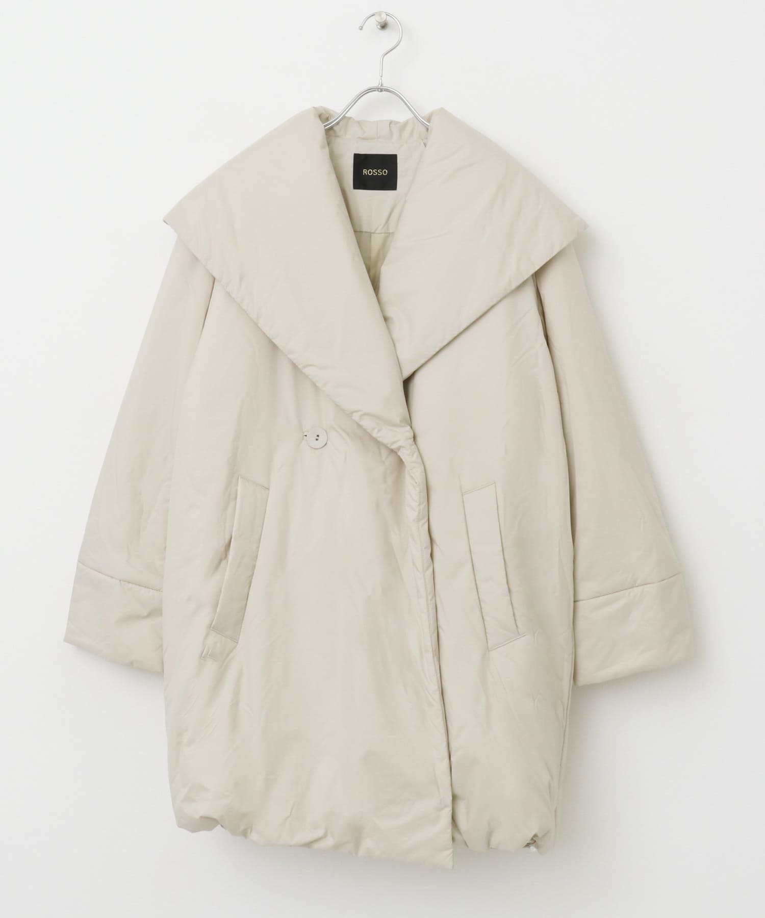 SOLOTEX撥水パフミドルコート L.BEIGE FREE
