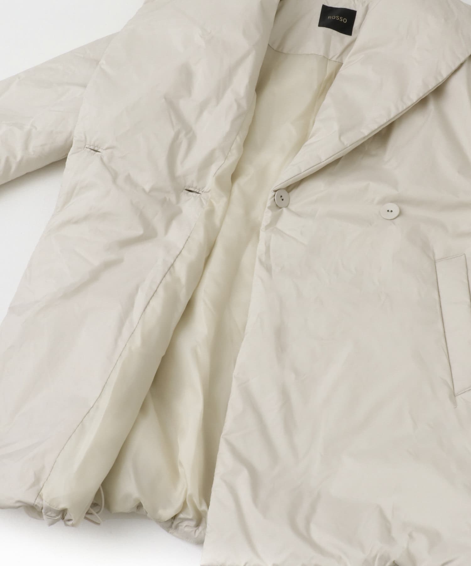 SOLOTEX撥水パフミドルコート L.BEIGE FREE