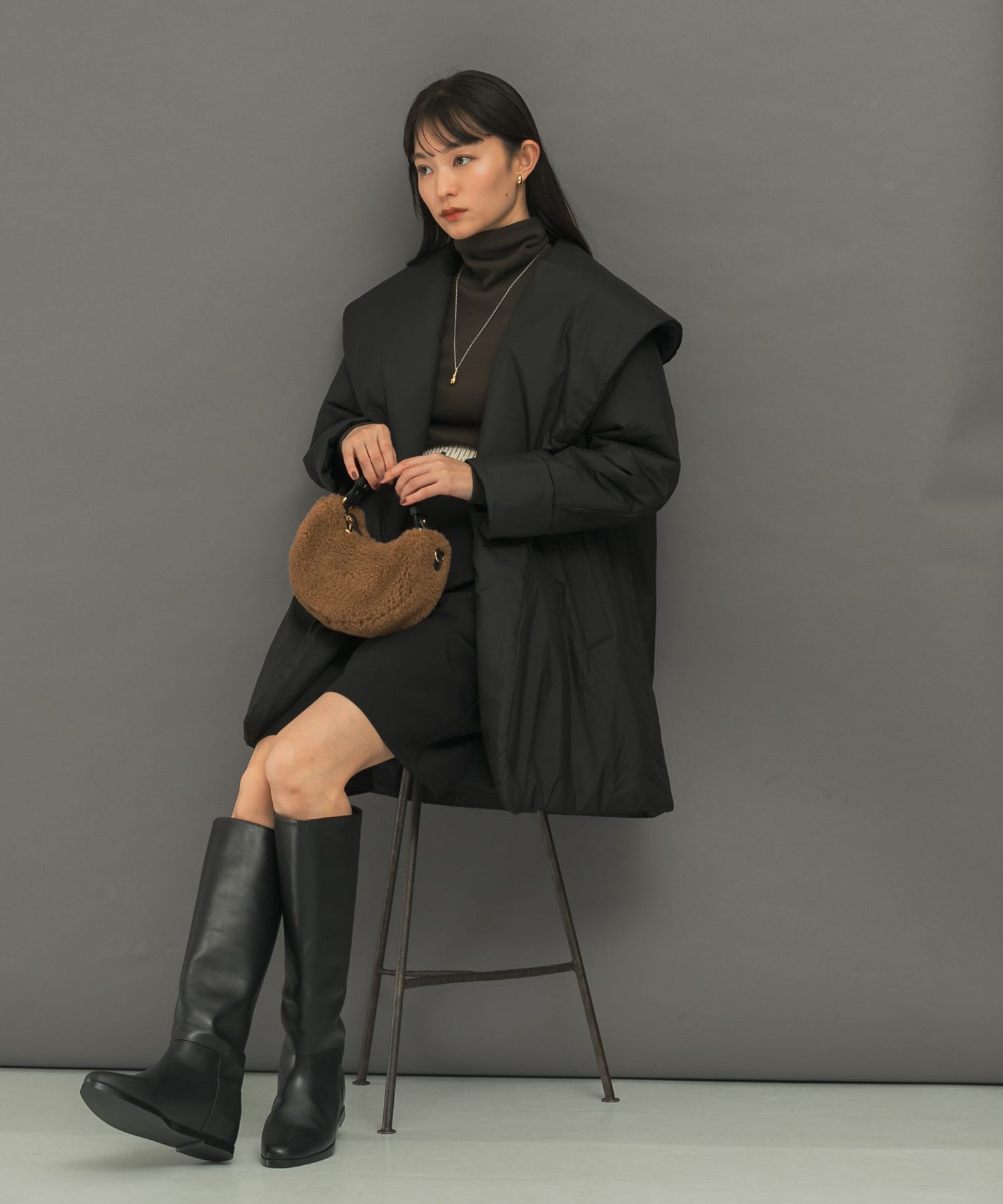 身長：165cm サイズ：FREE