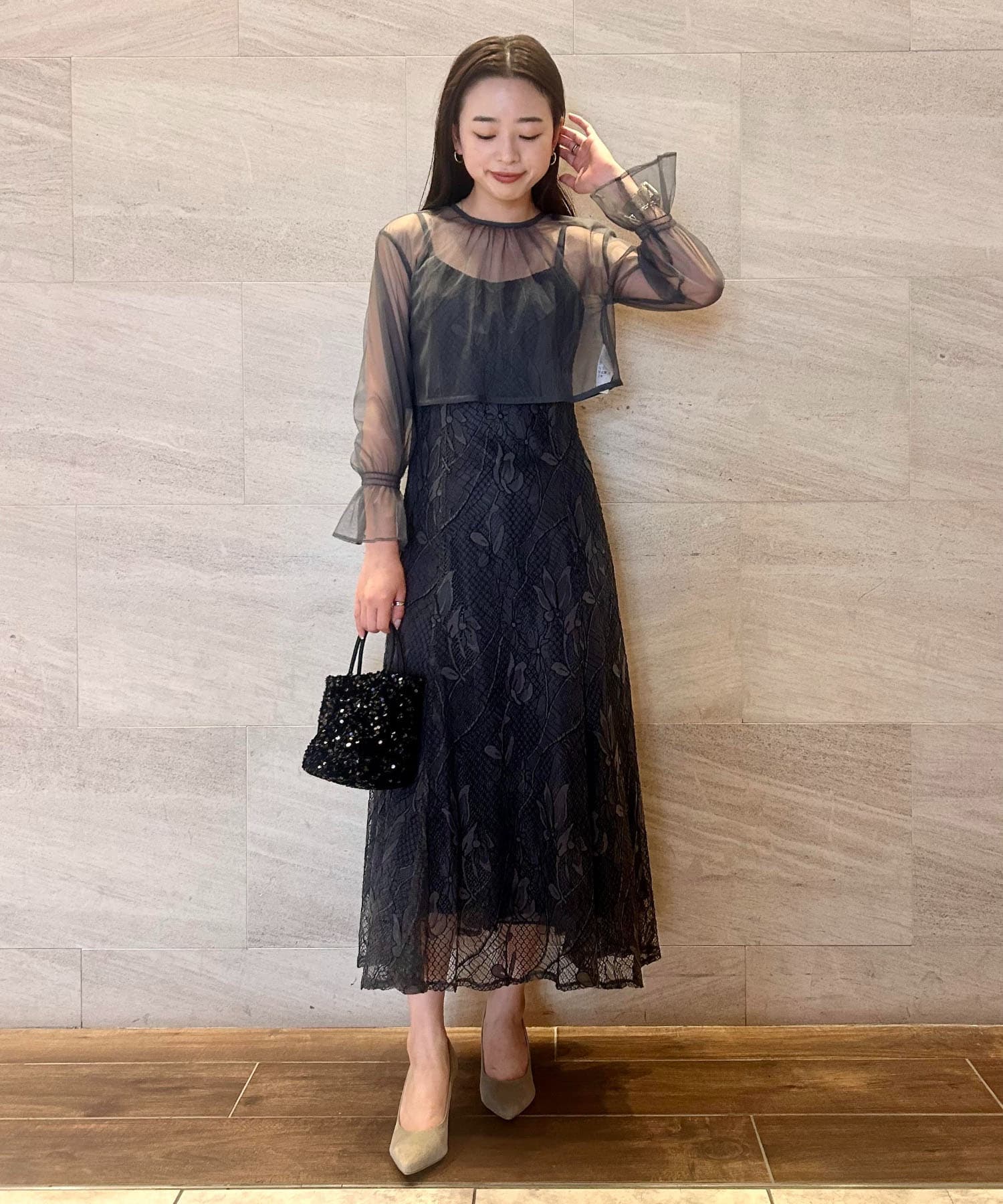 身長：165cm サイズ：FREE