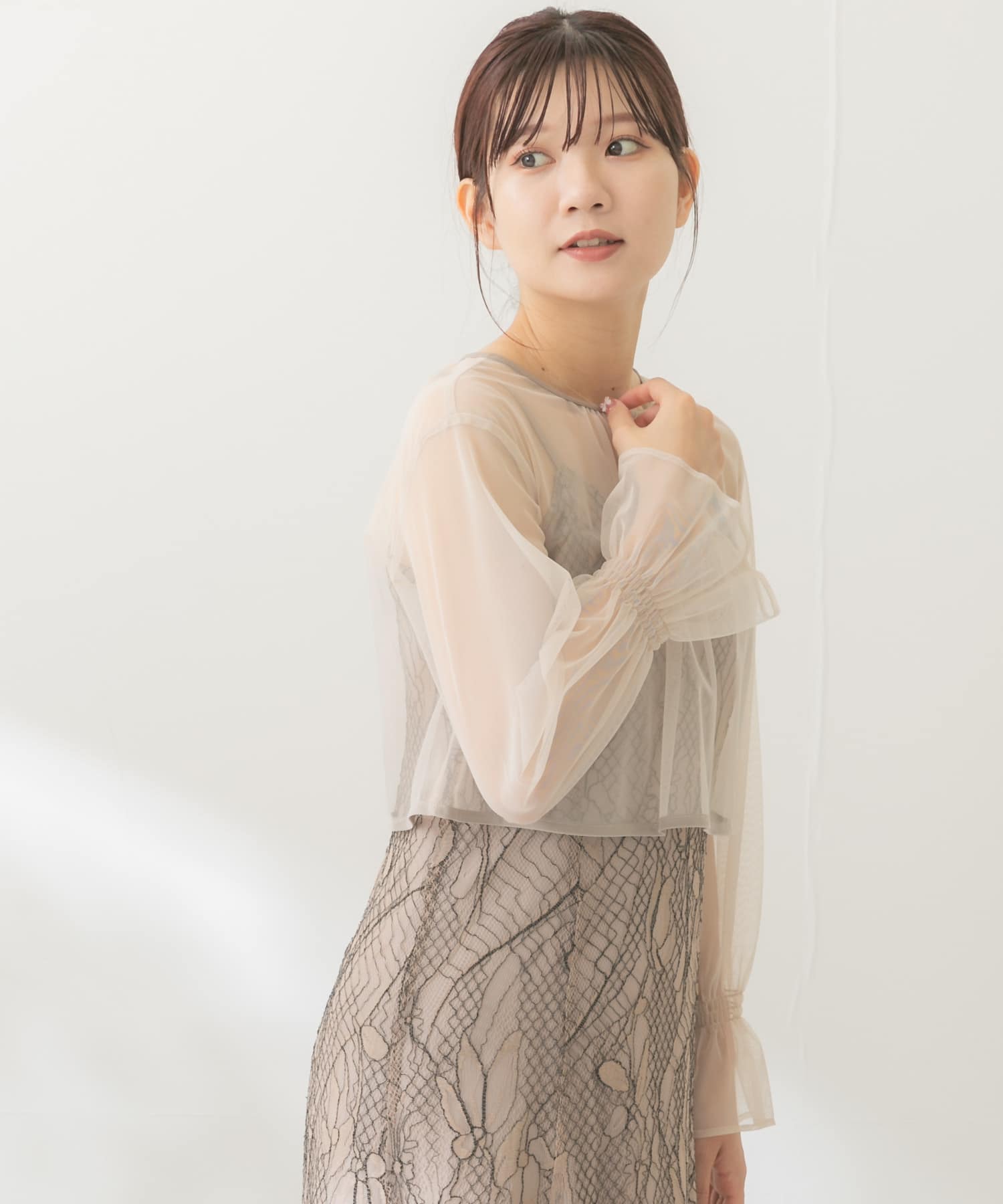 身長：163cm サイズ：FREE