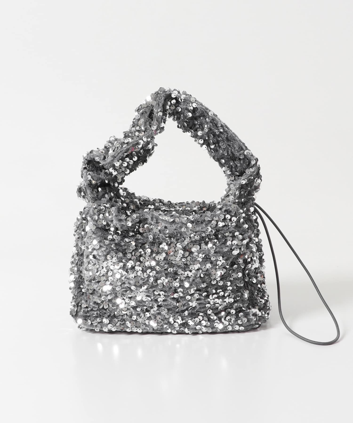 2WAYグリッターバッグ SILVER -