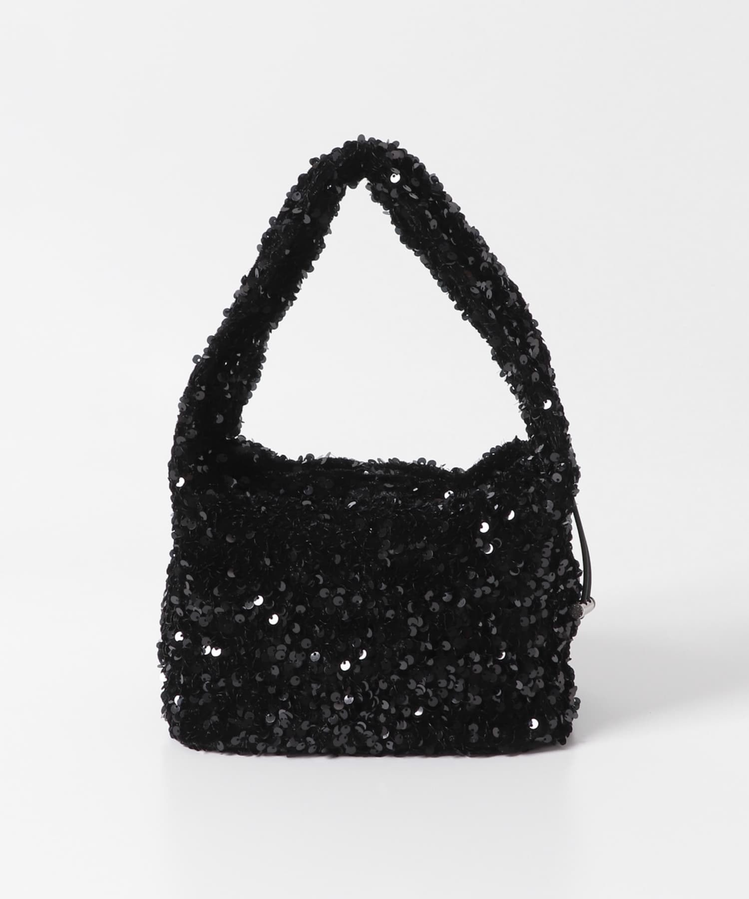 2WAYグリッターバッグ BLACK -